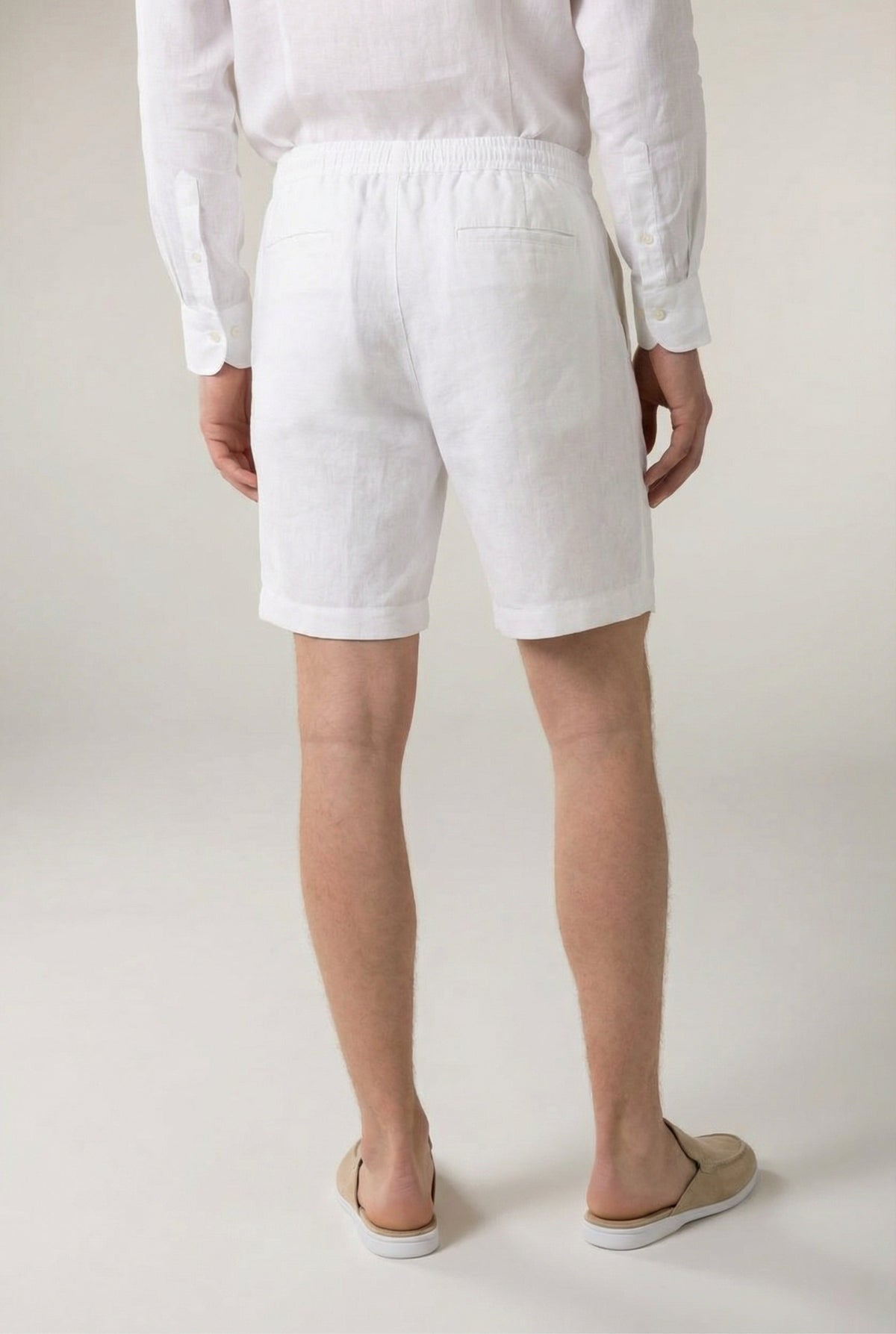 Amalfi Linen Short White