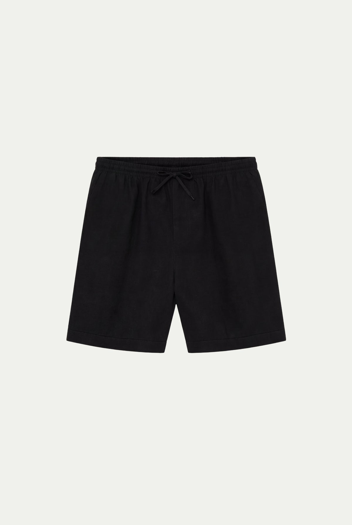 Amalfi Linen Short Black