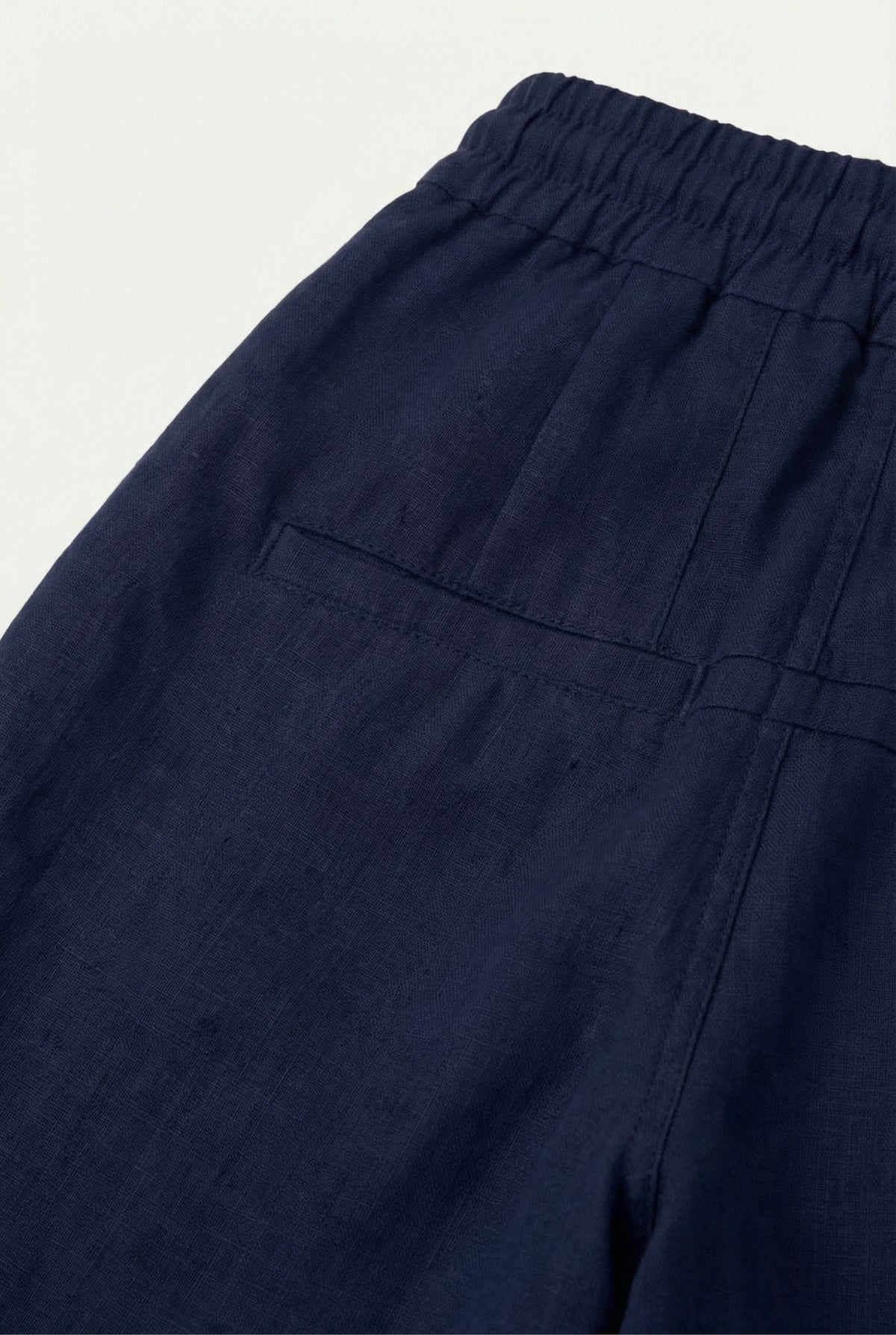 Amalfi Linen Short Navy