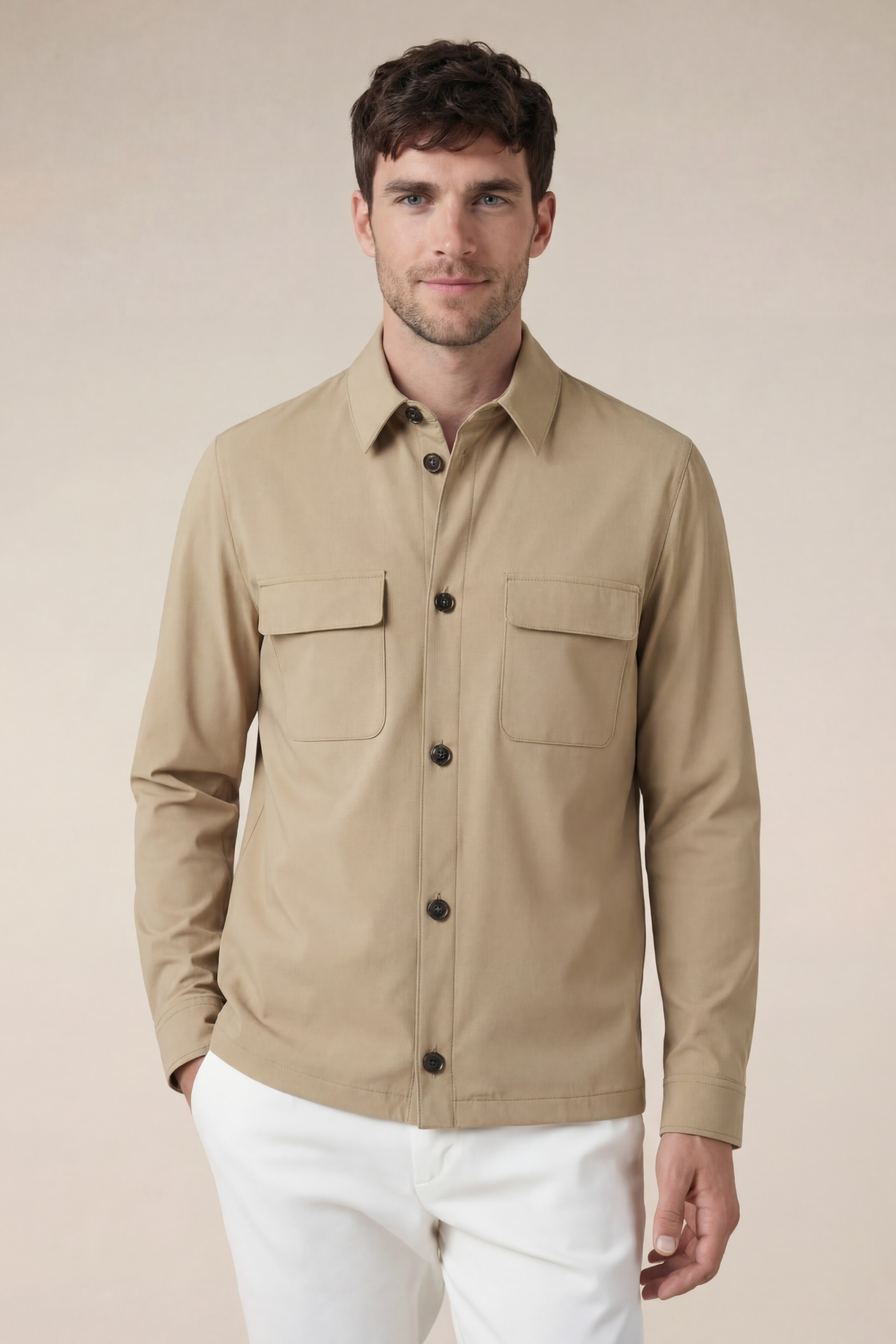 Riviera Field Jacket Beige