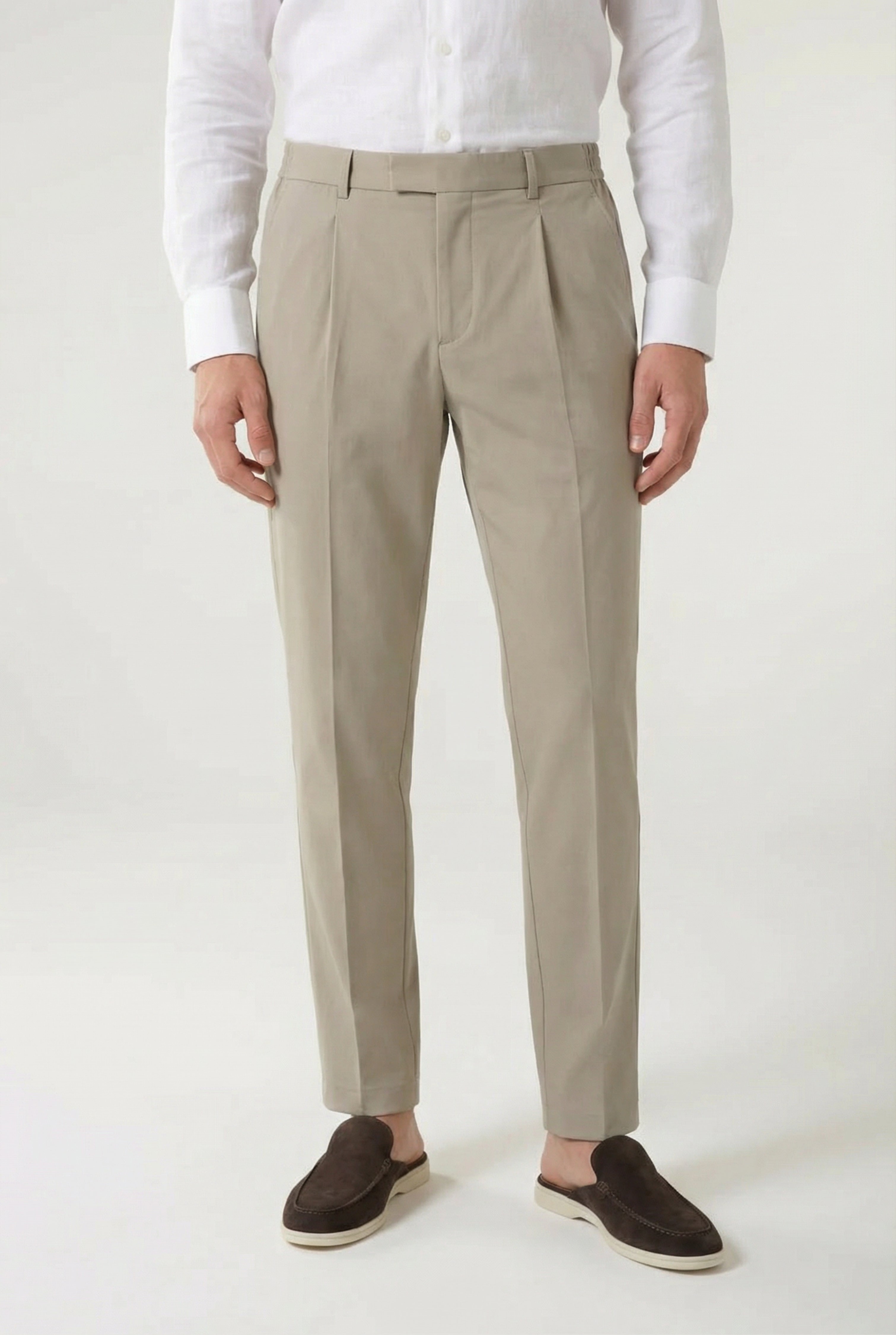 Portofino Classic Trouser Khaki
