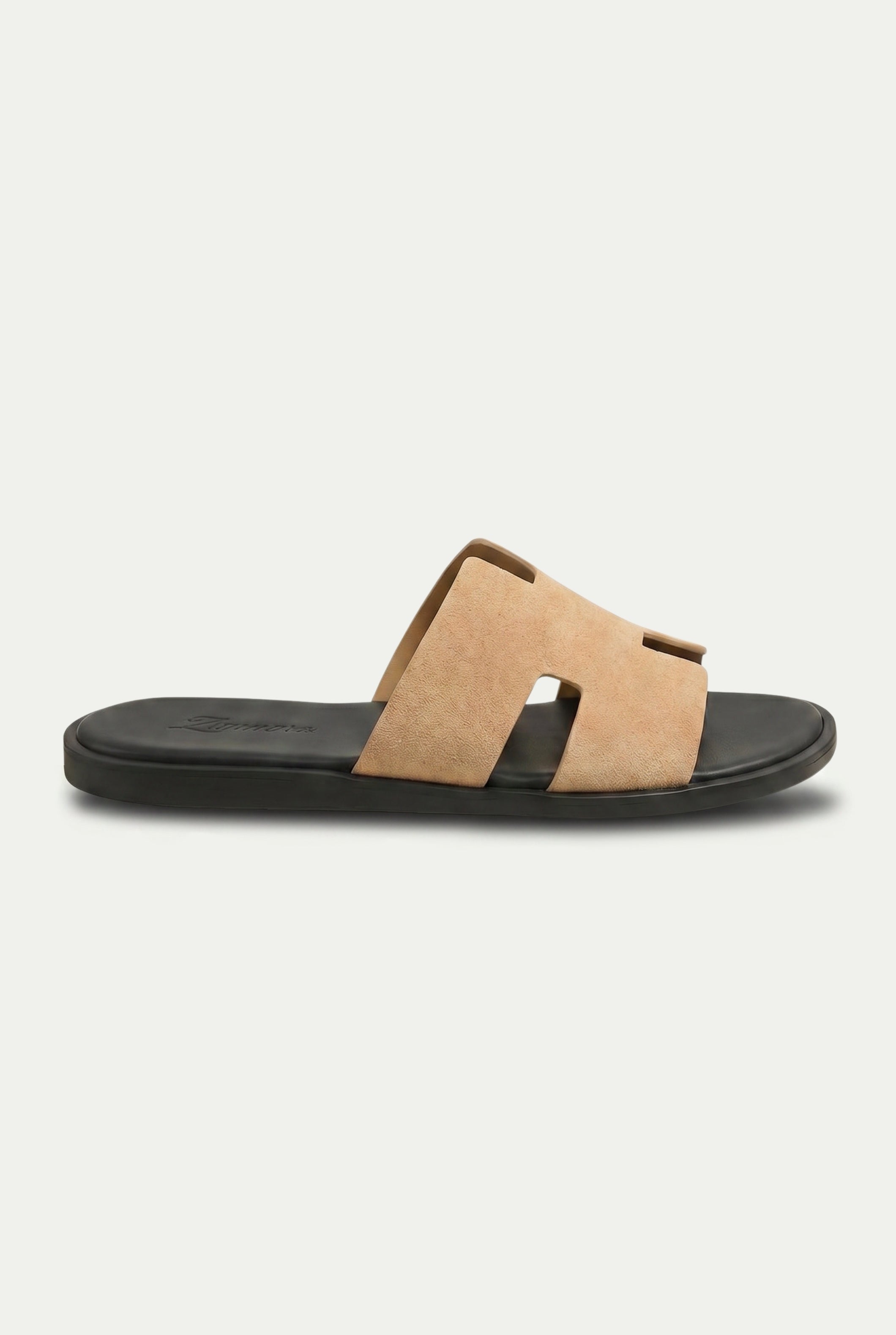 Capri Suède Slide Sand