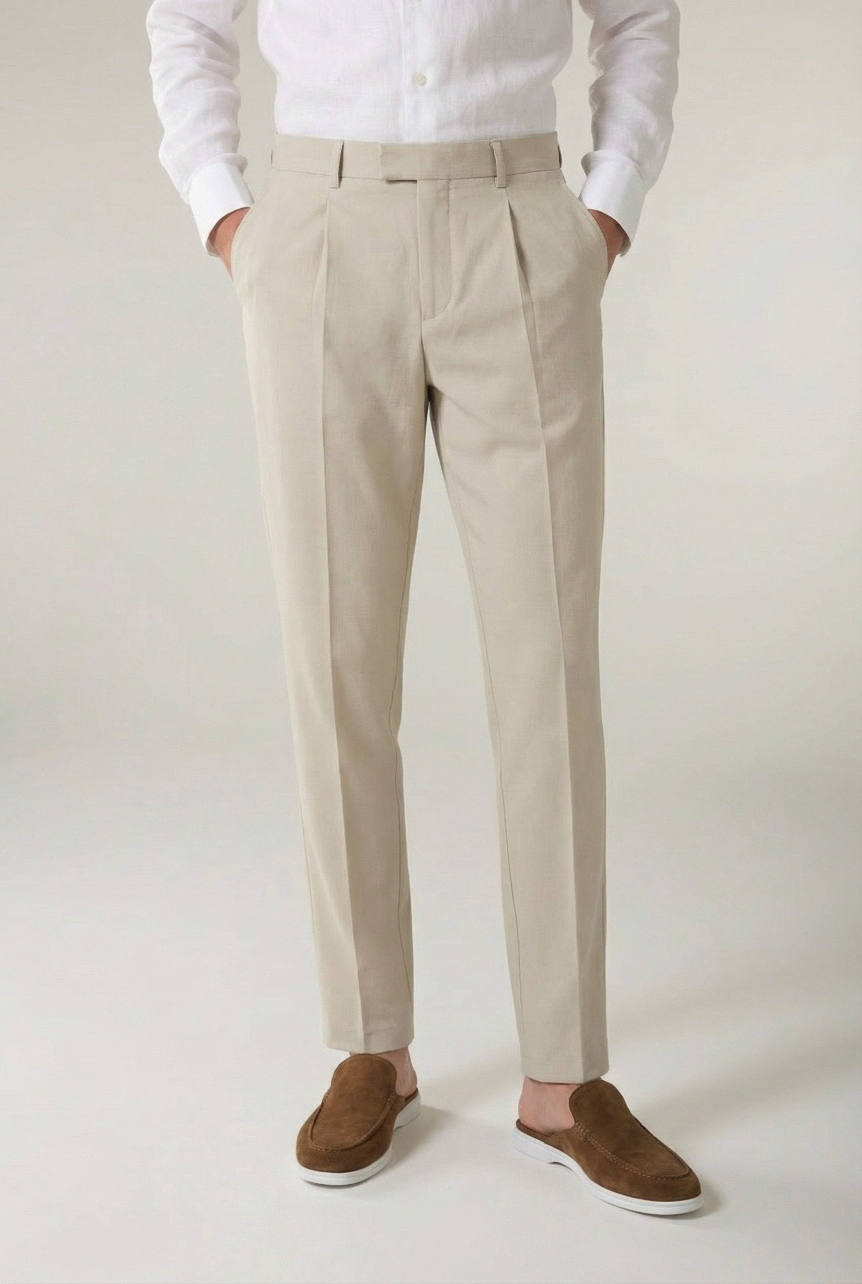 Portofino Classic Trouser Beige