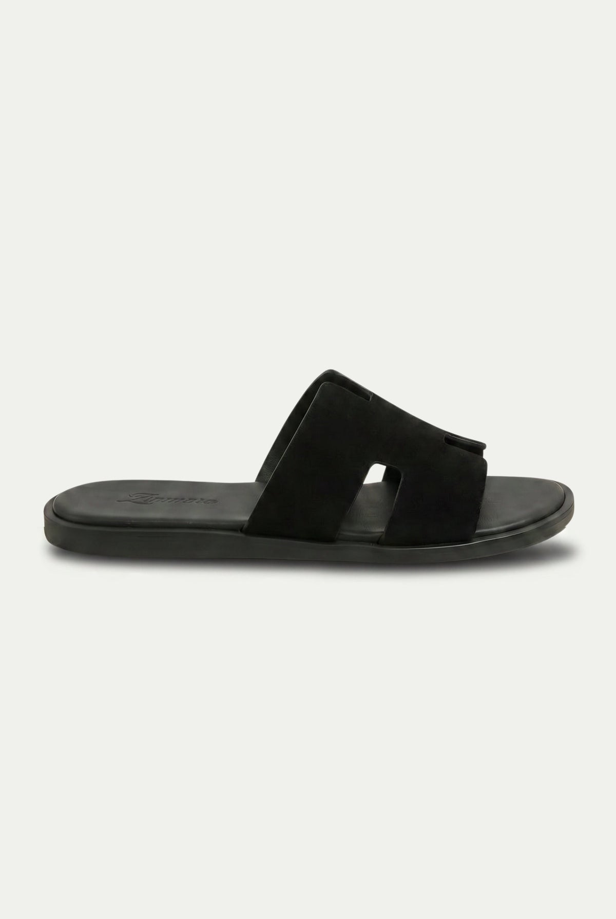 Capri Suède Slide Black