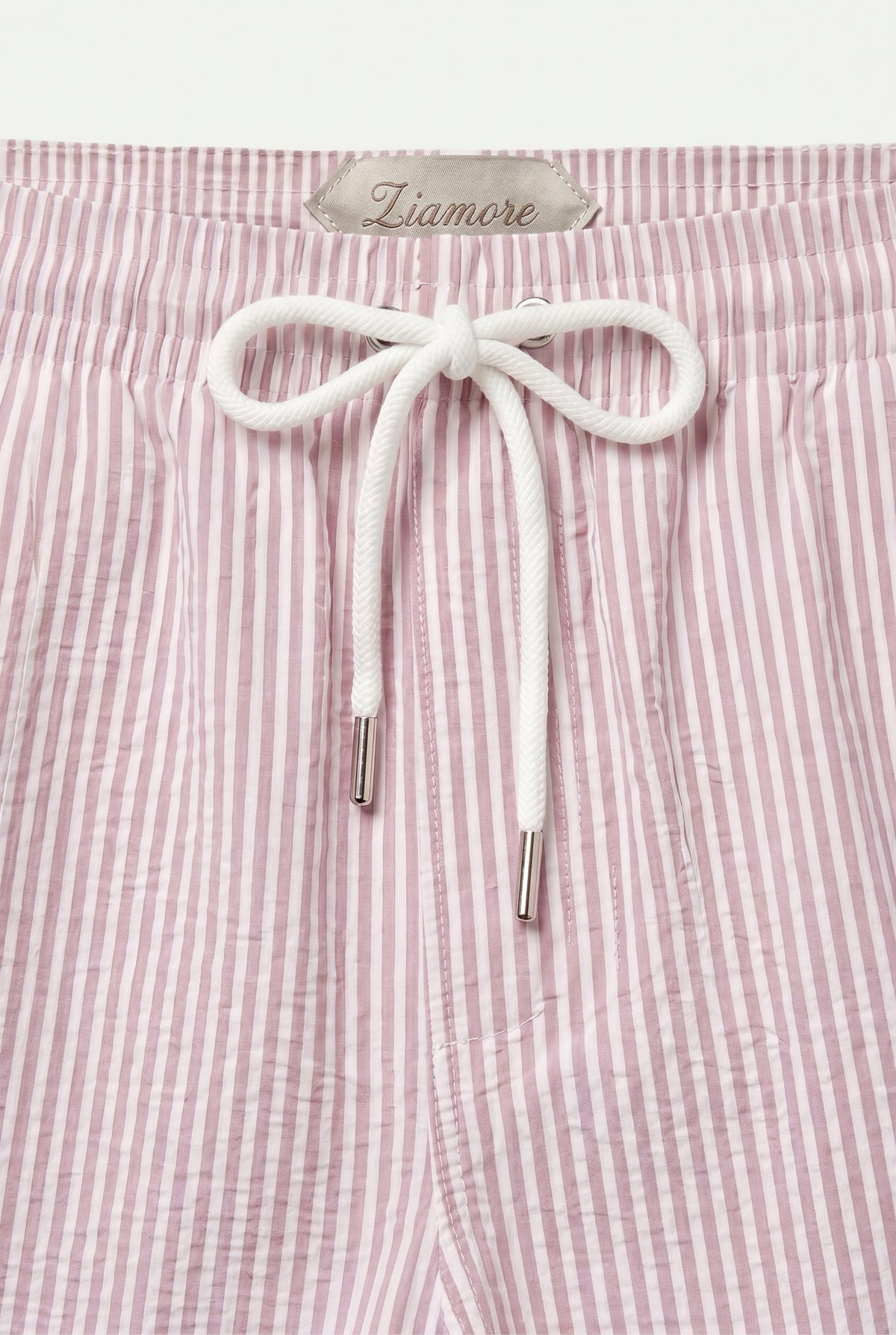 Amalfi Swim Short Pink/White Stripe