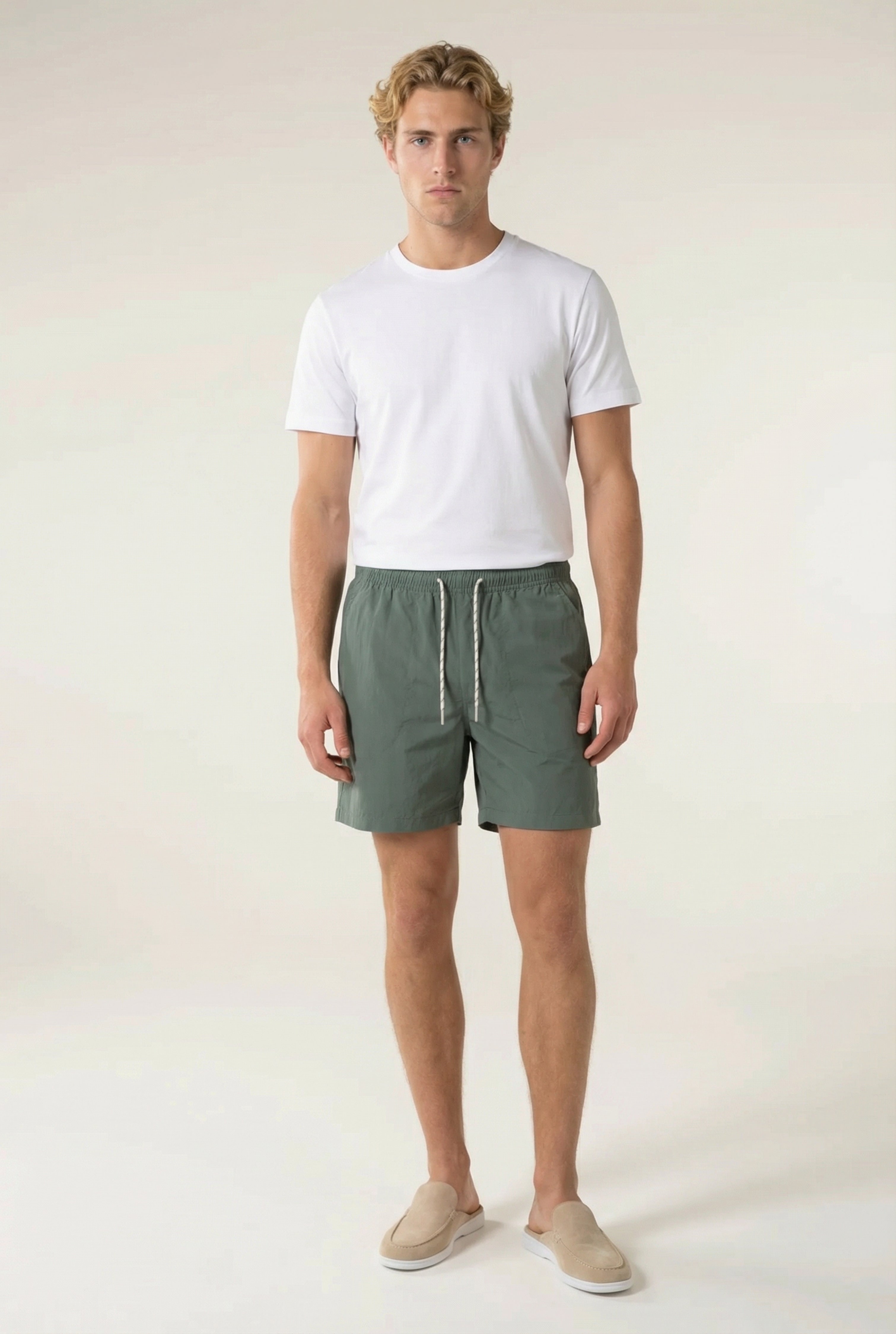 Portofino Nylon Swim Short Sage