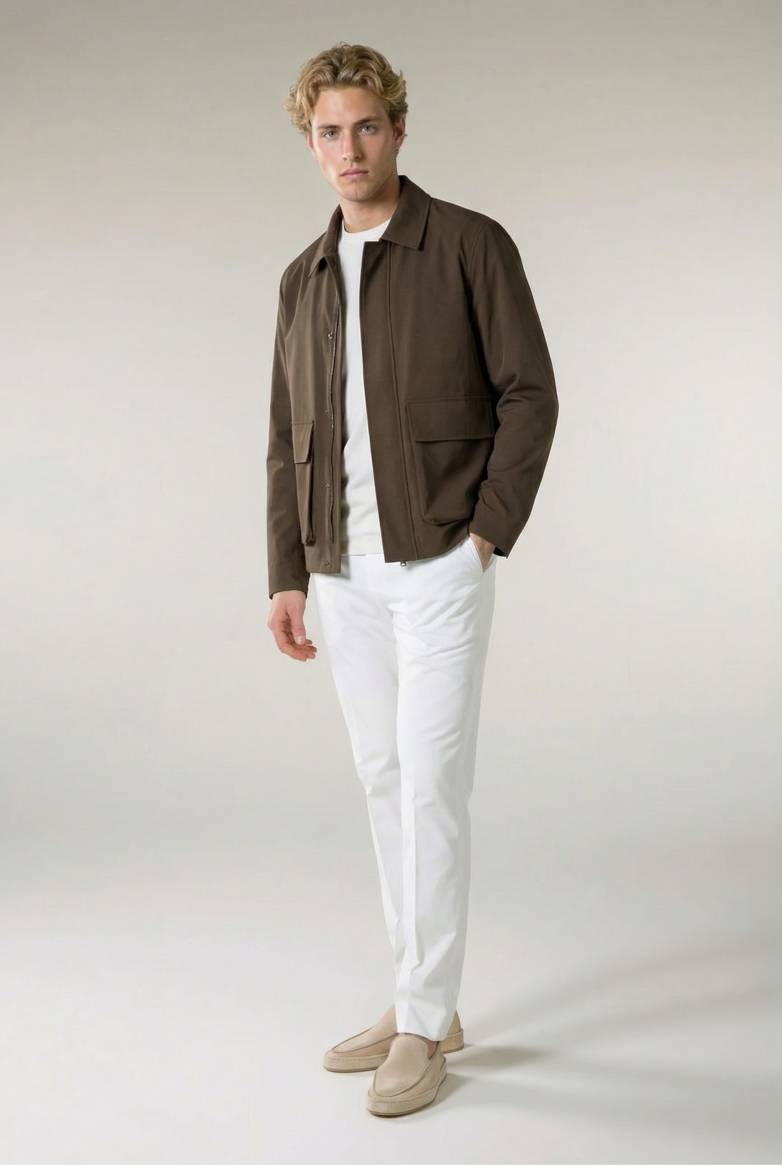 Como Field Jacket Brown