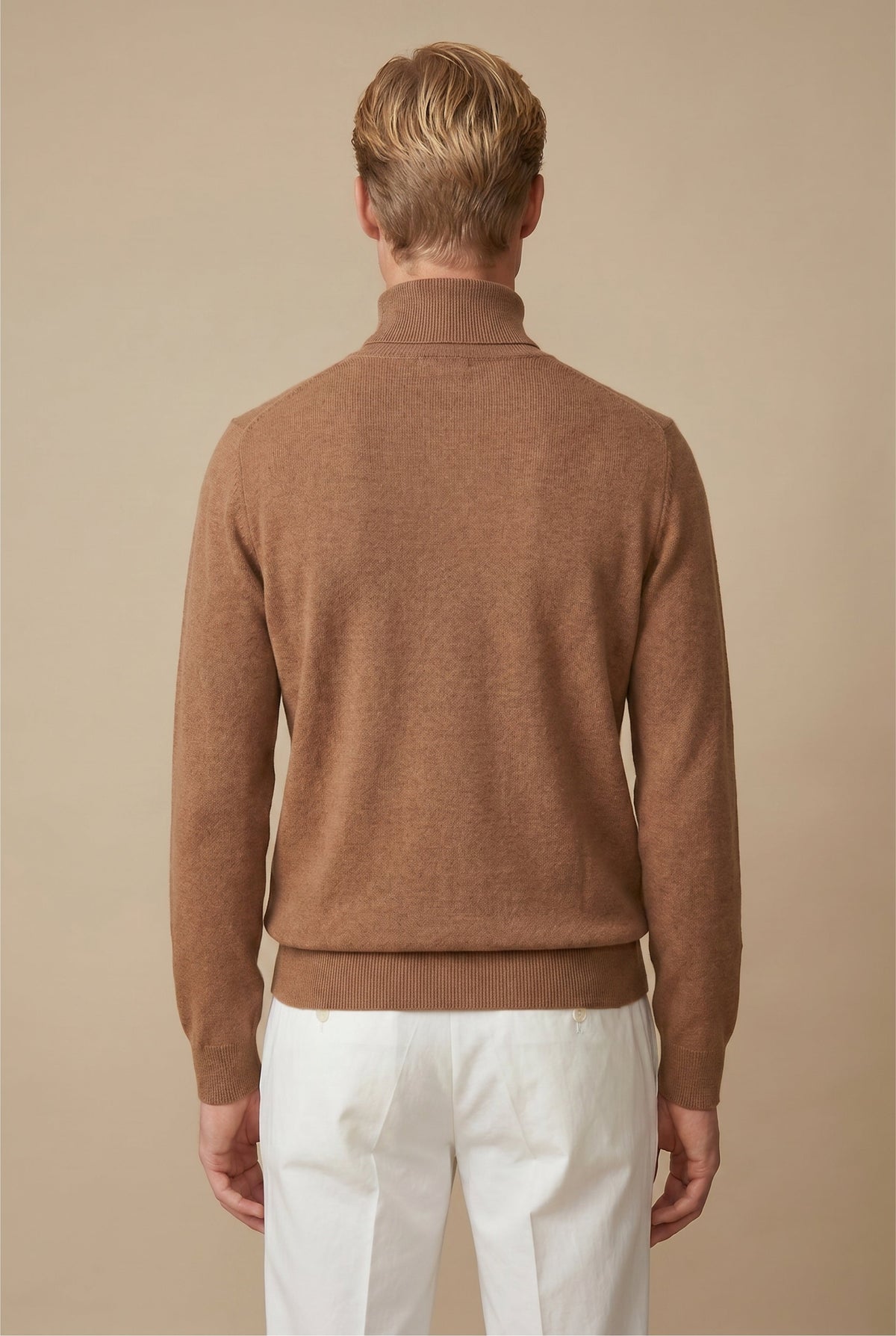 Amalfi Extrafine Rollneck Brown