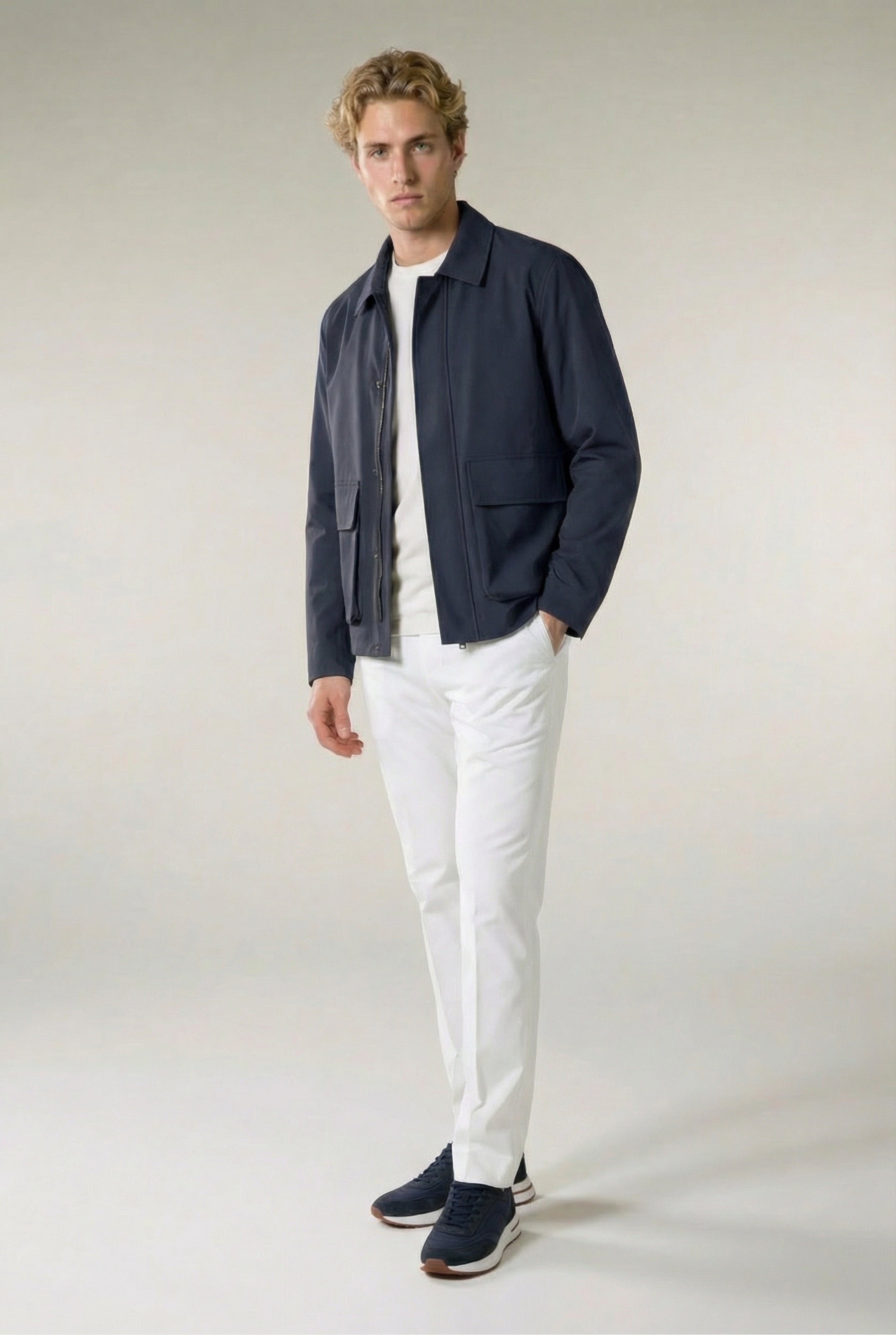 Como Field Jacket Navy