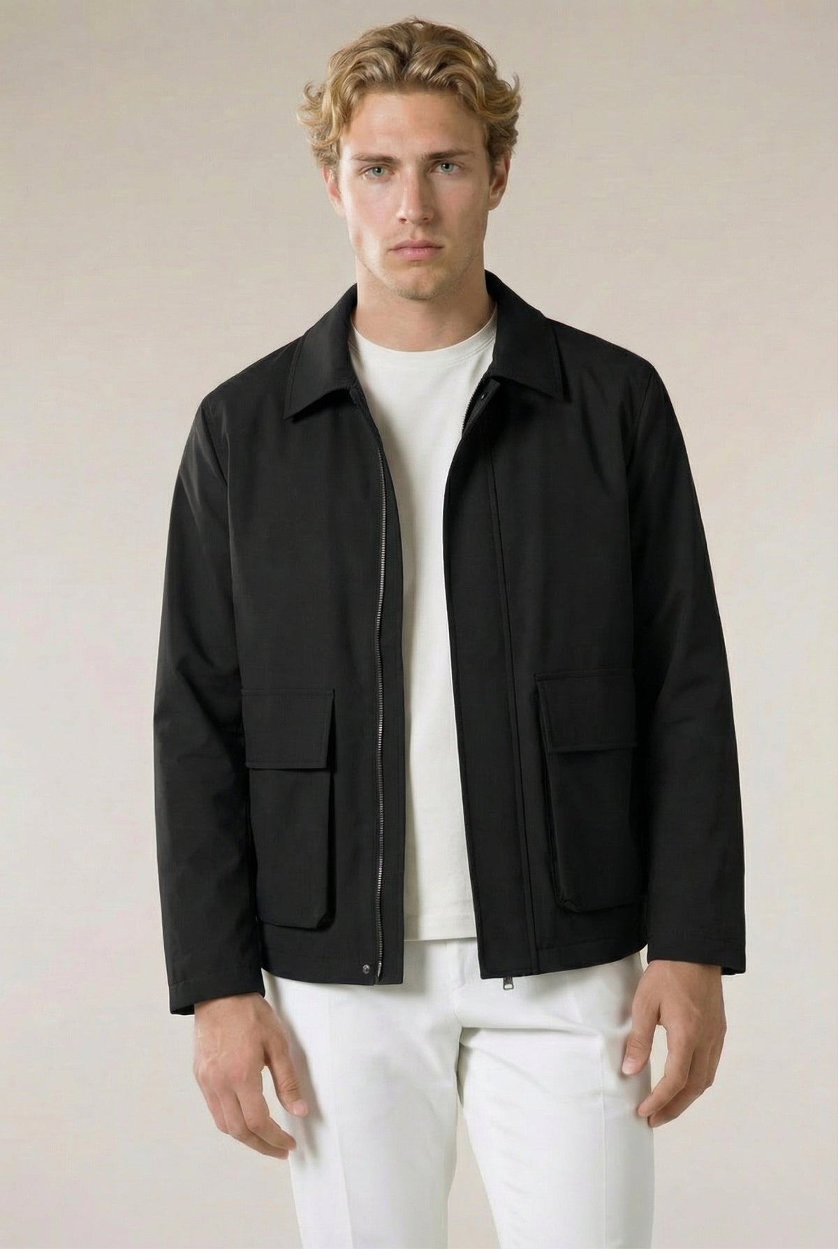 Como Field Jacket Black