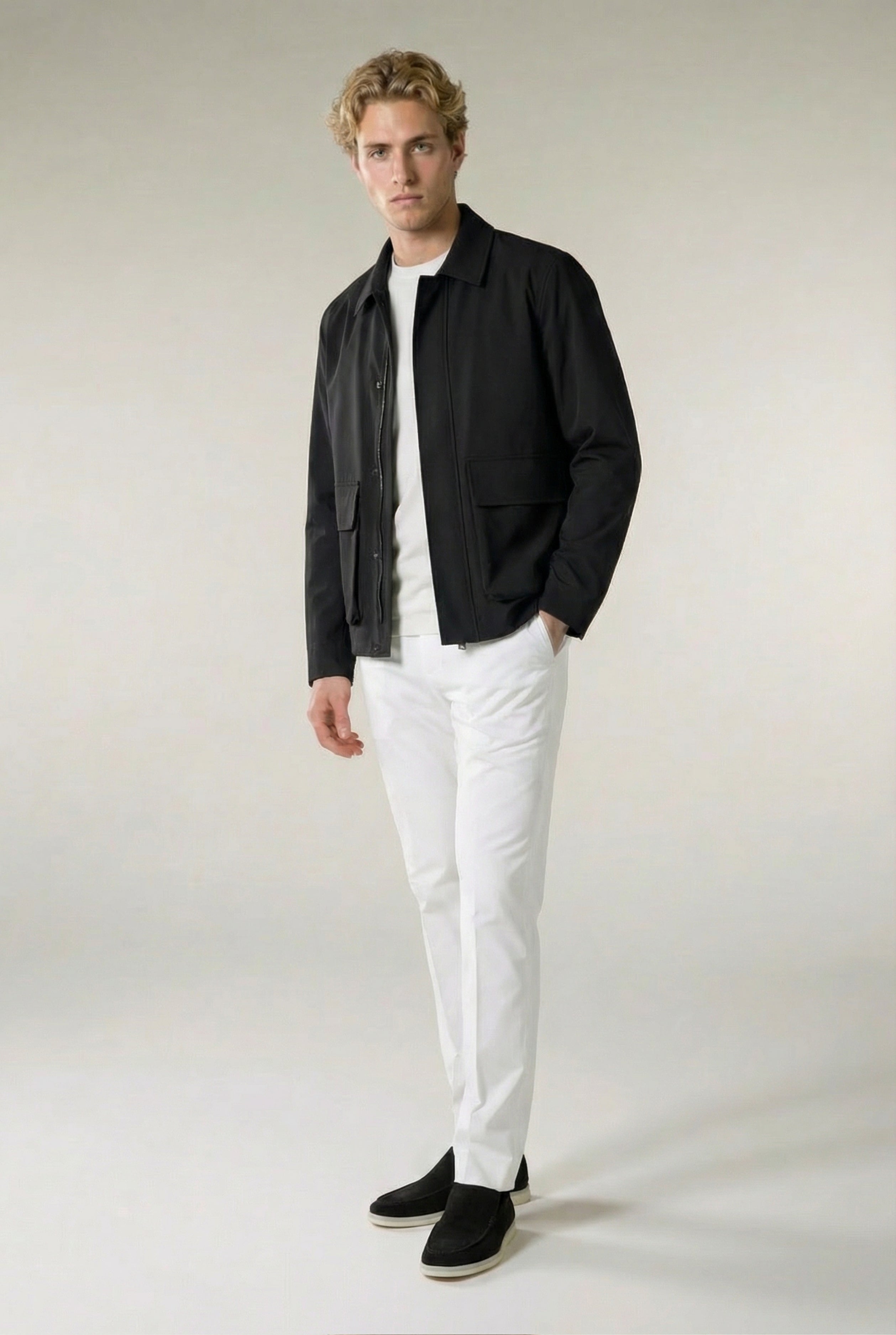 Como Field Jacket Black