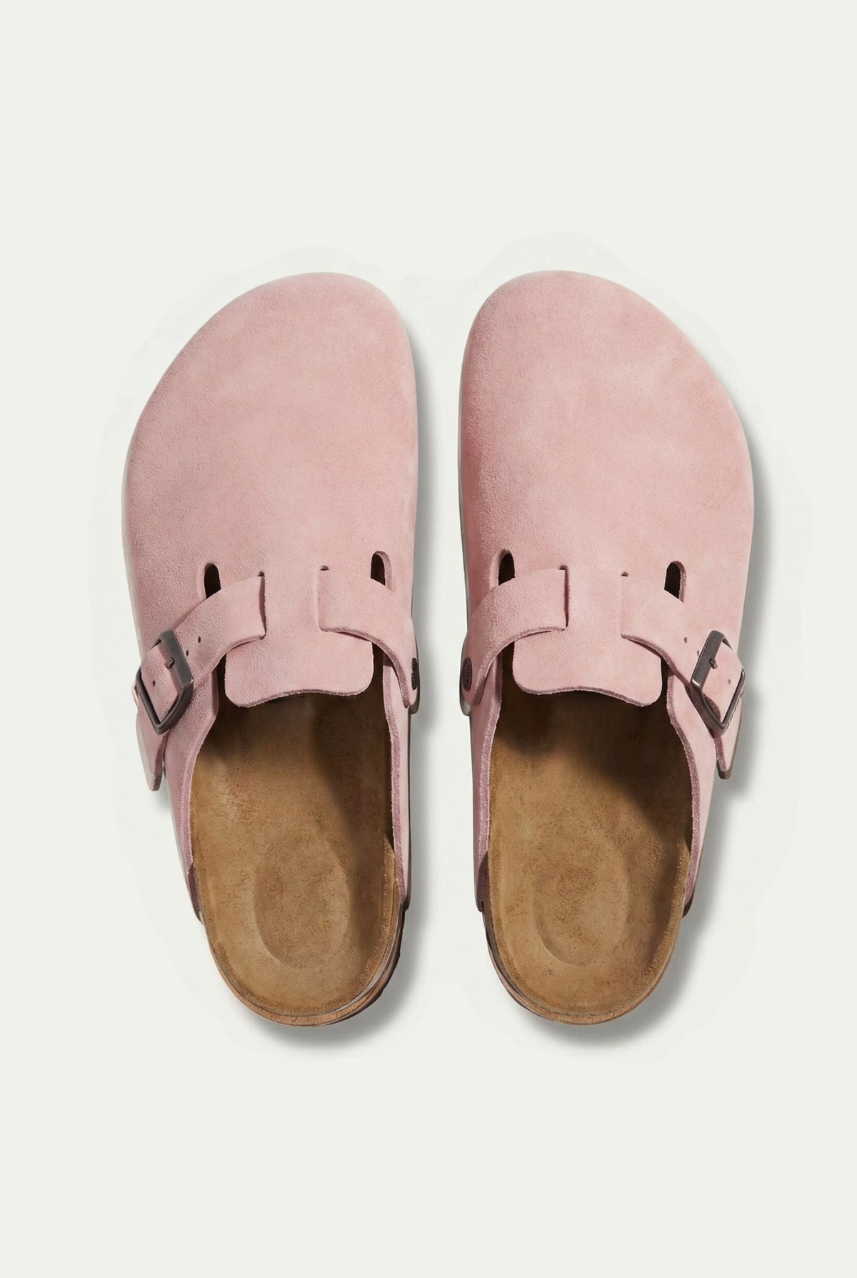 Oslo Suede Clog Blush