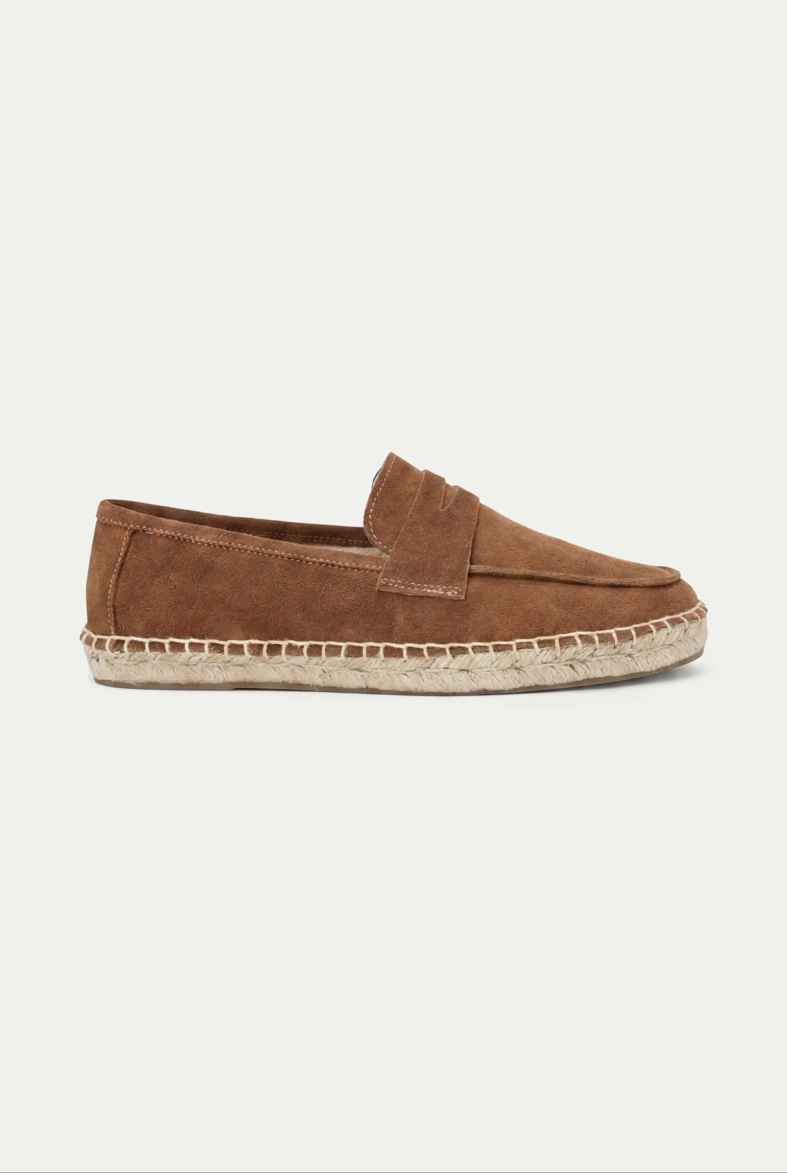 Capri Suede Loafer Tan