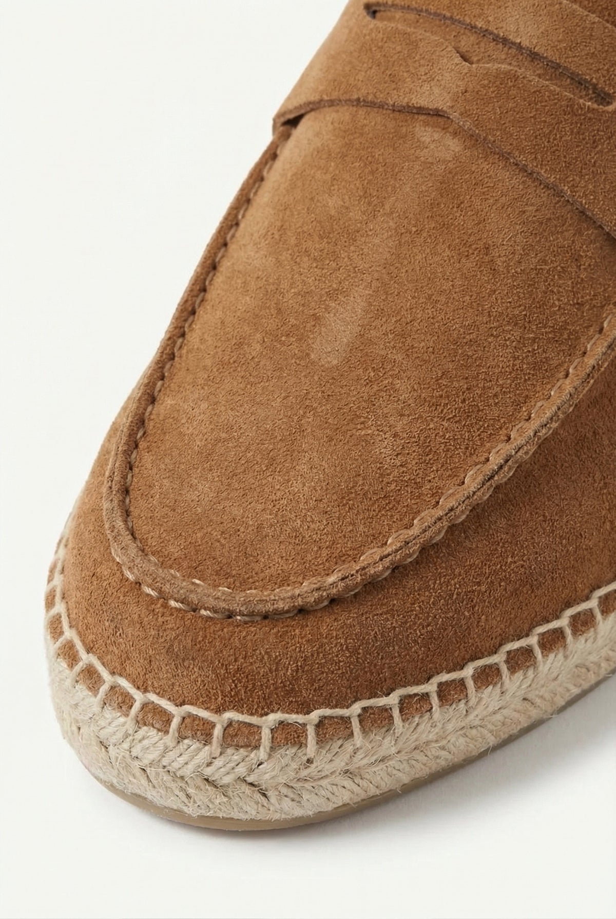 Capri Suede Loafer Tan
