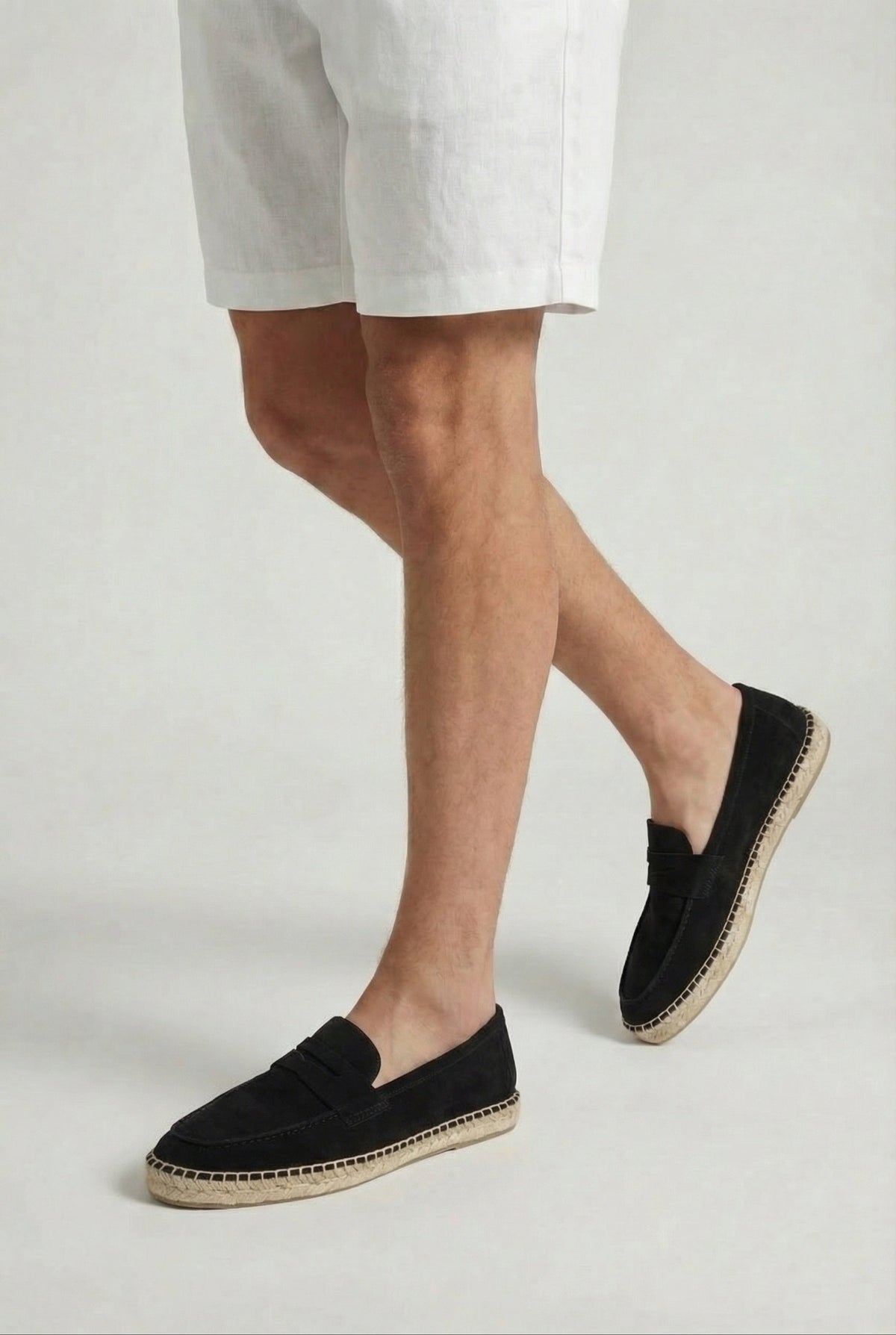 Capri Suede Loafer Black