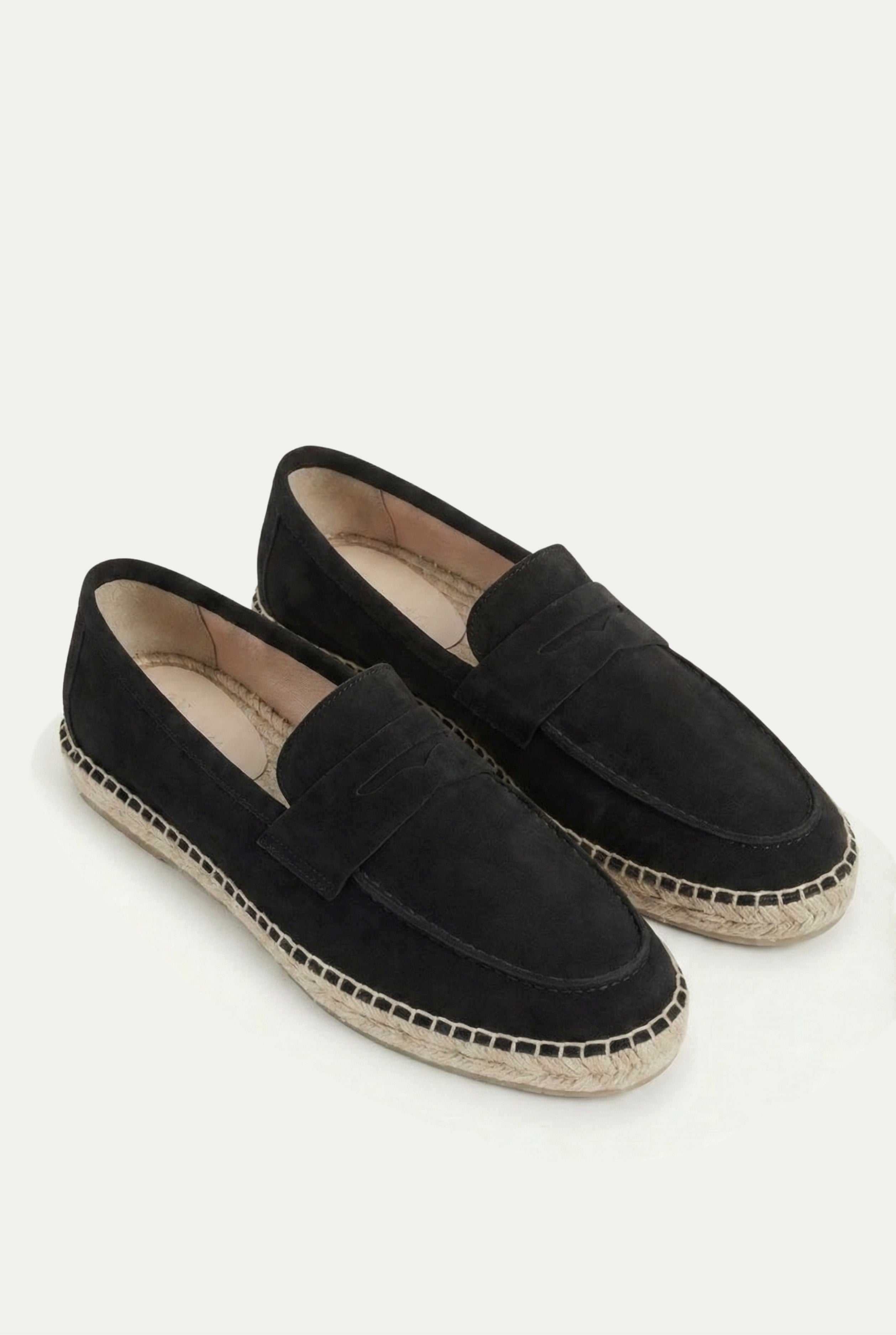 Capri Suede Loafer Black
