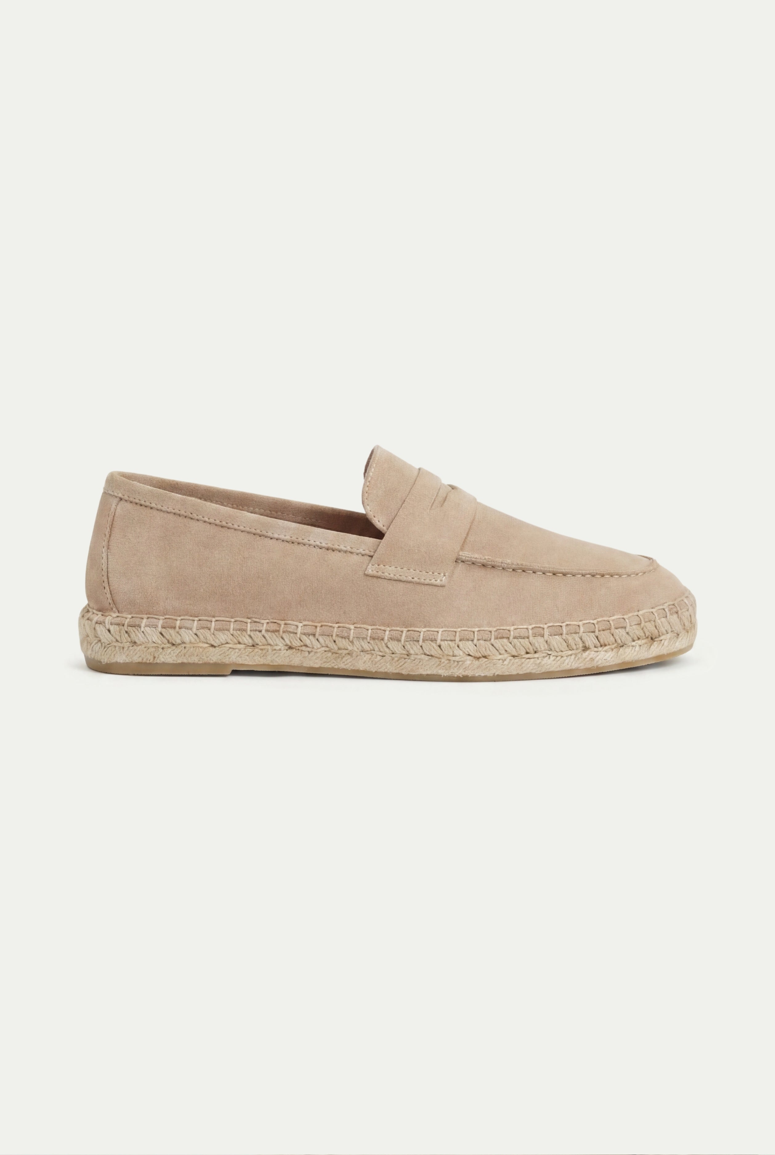 Capri Suede Loafer Beige