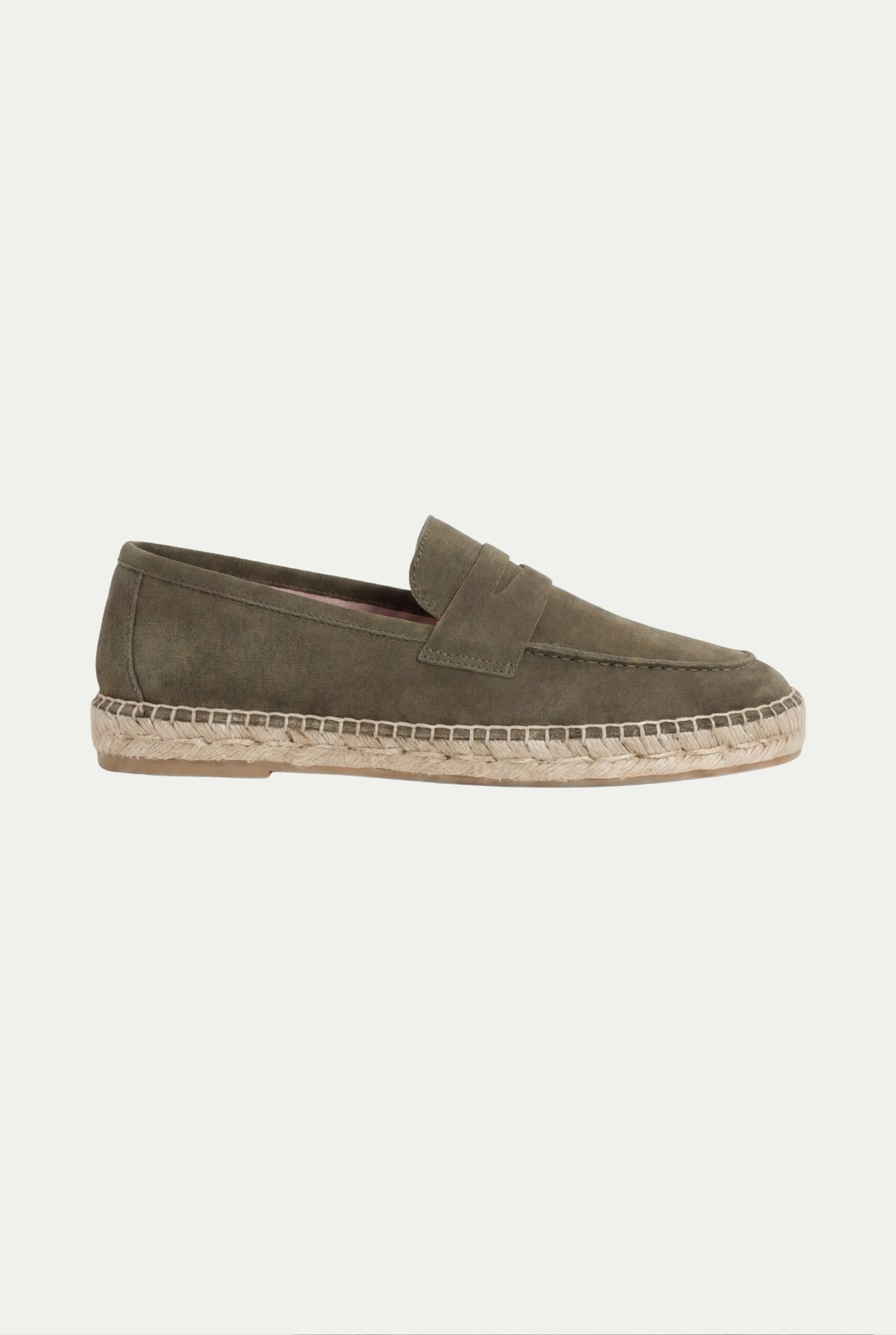 Capri Suede Loafer Olive