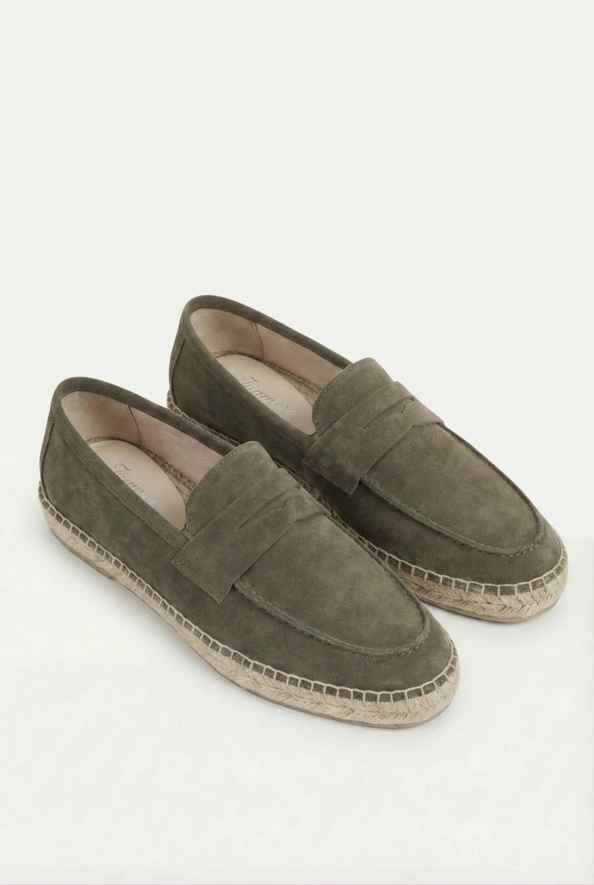 Capri Suede Loafer Olive