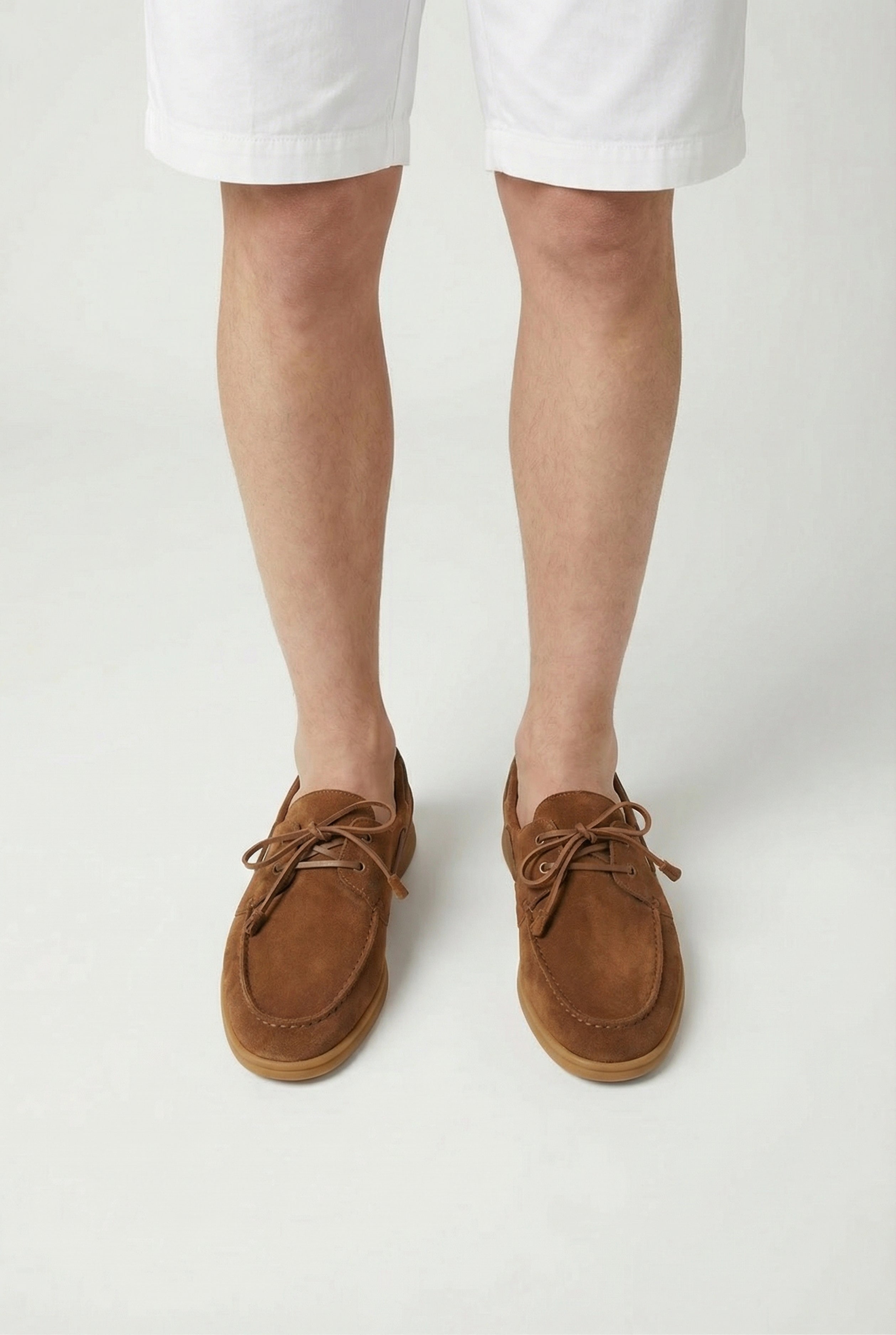 Yacht Walk Suede Loafer Brown