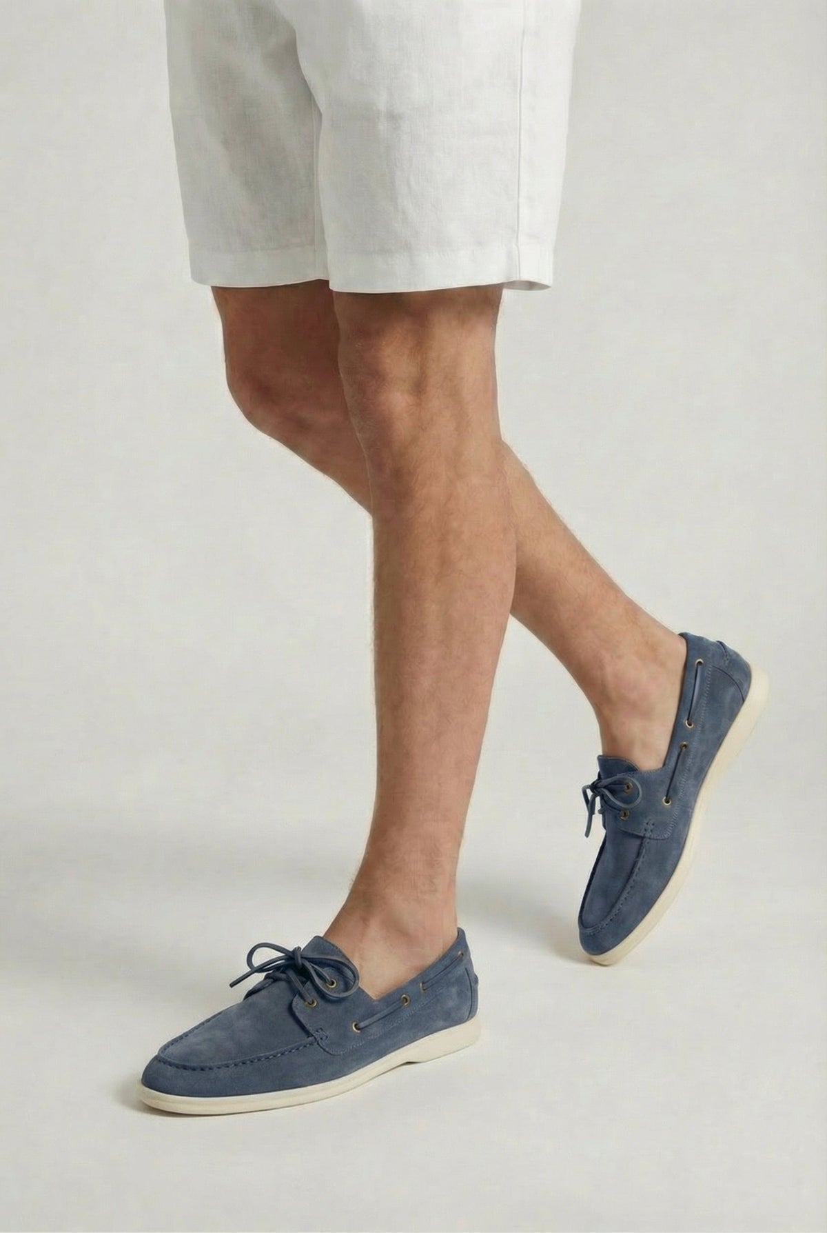 Yacht Walk Suede Loafer Blue