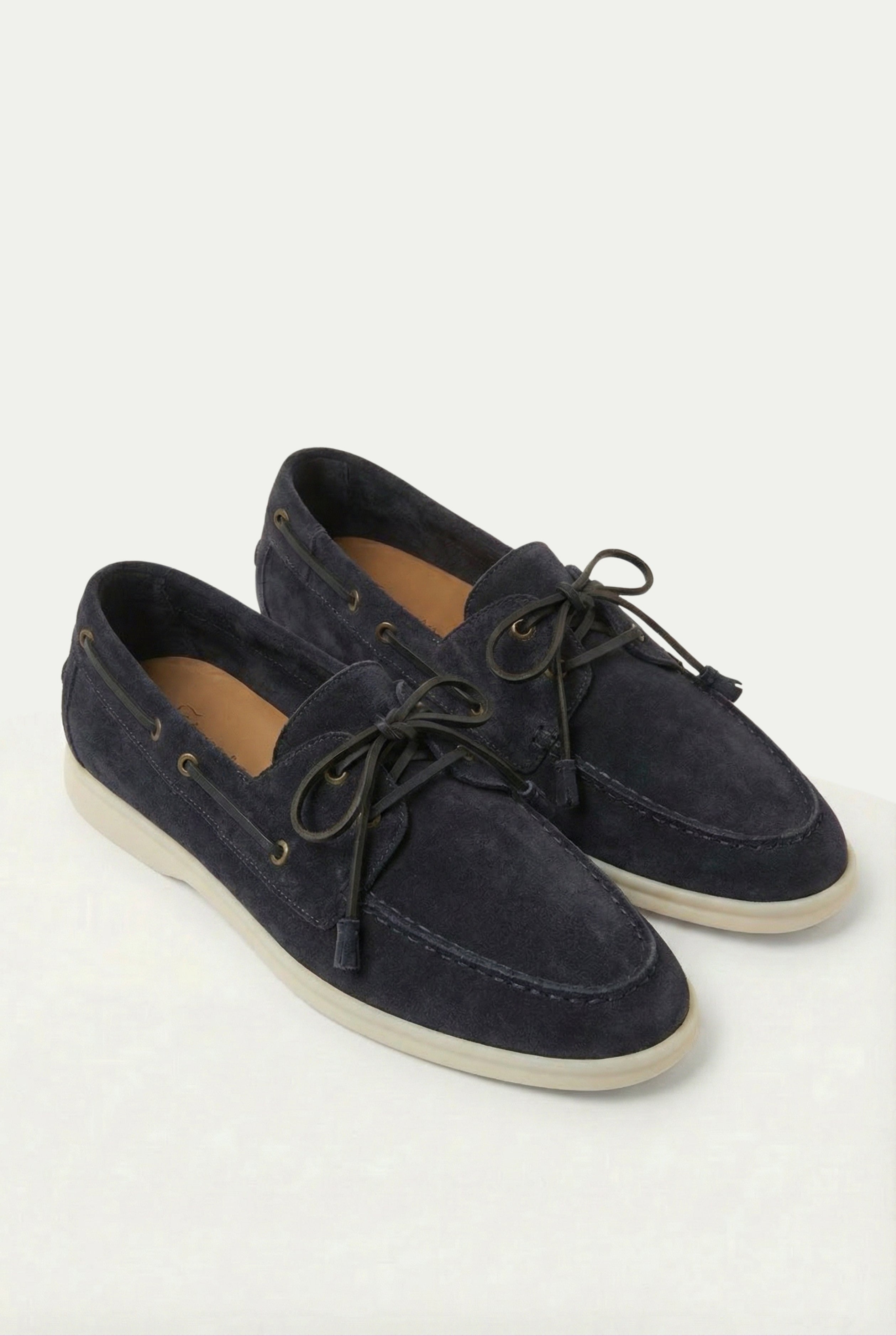Yacht Walk Suede Loafer Navy