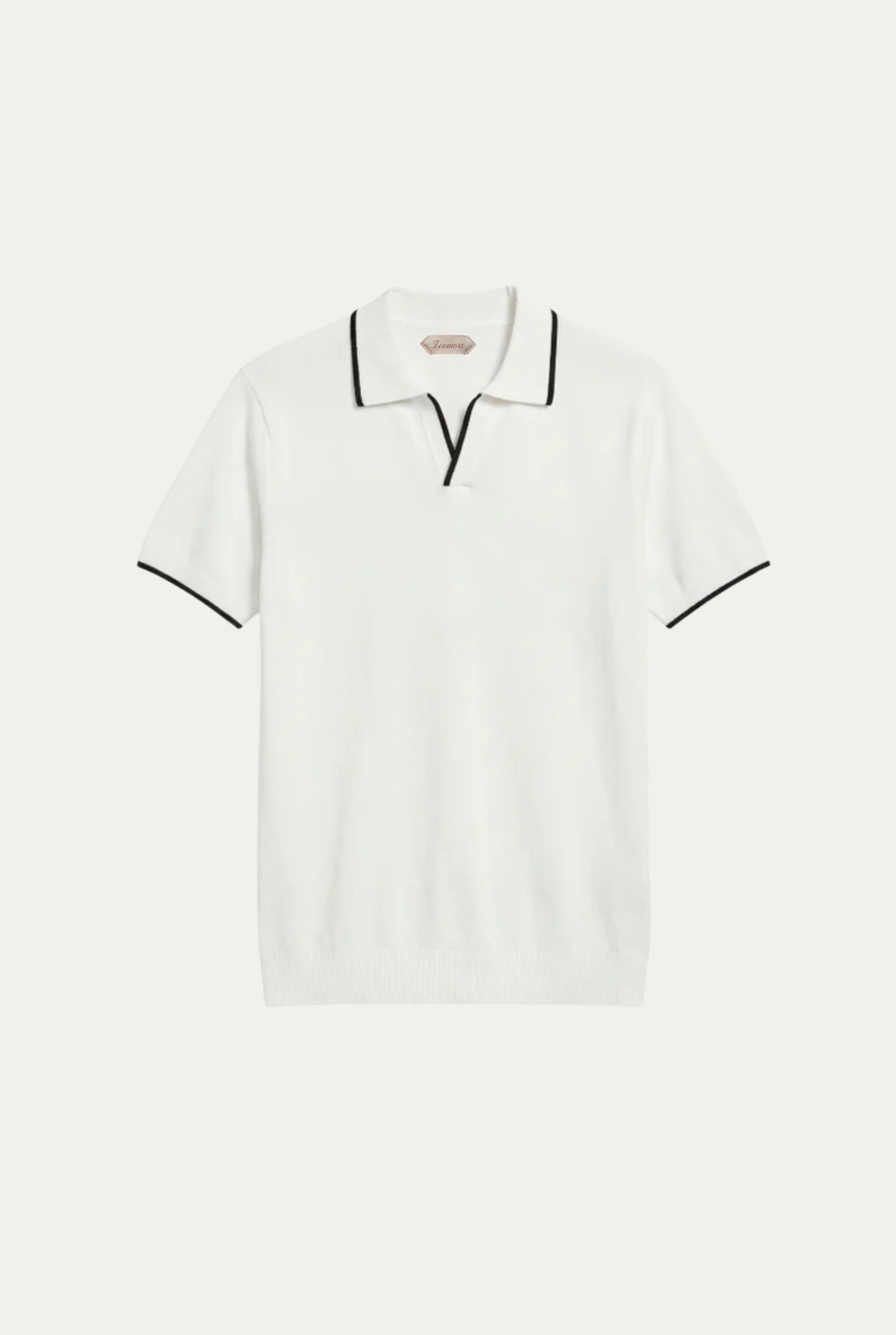 Paraggi Knit Polo White