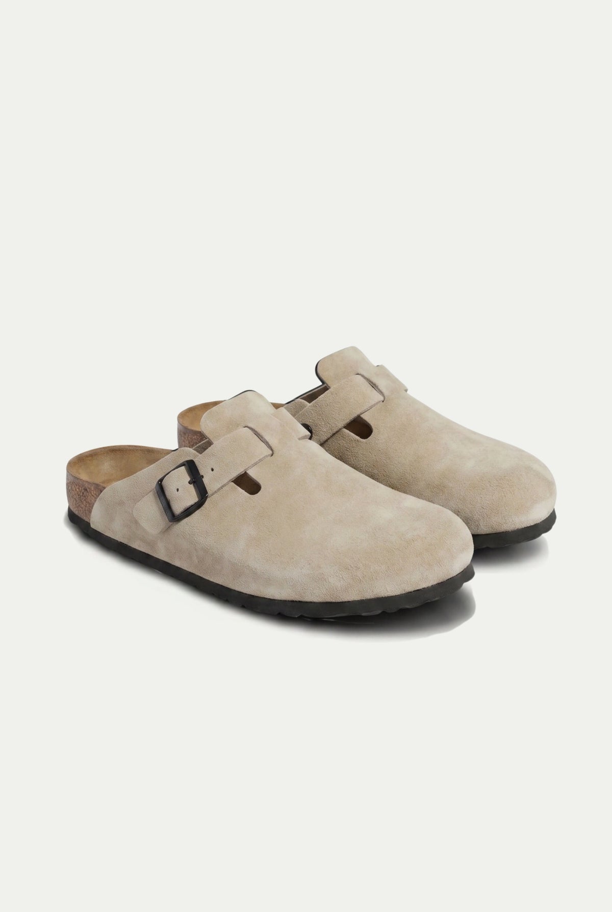 Oslo Suede Clog Sand