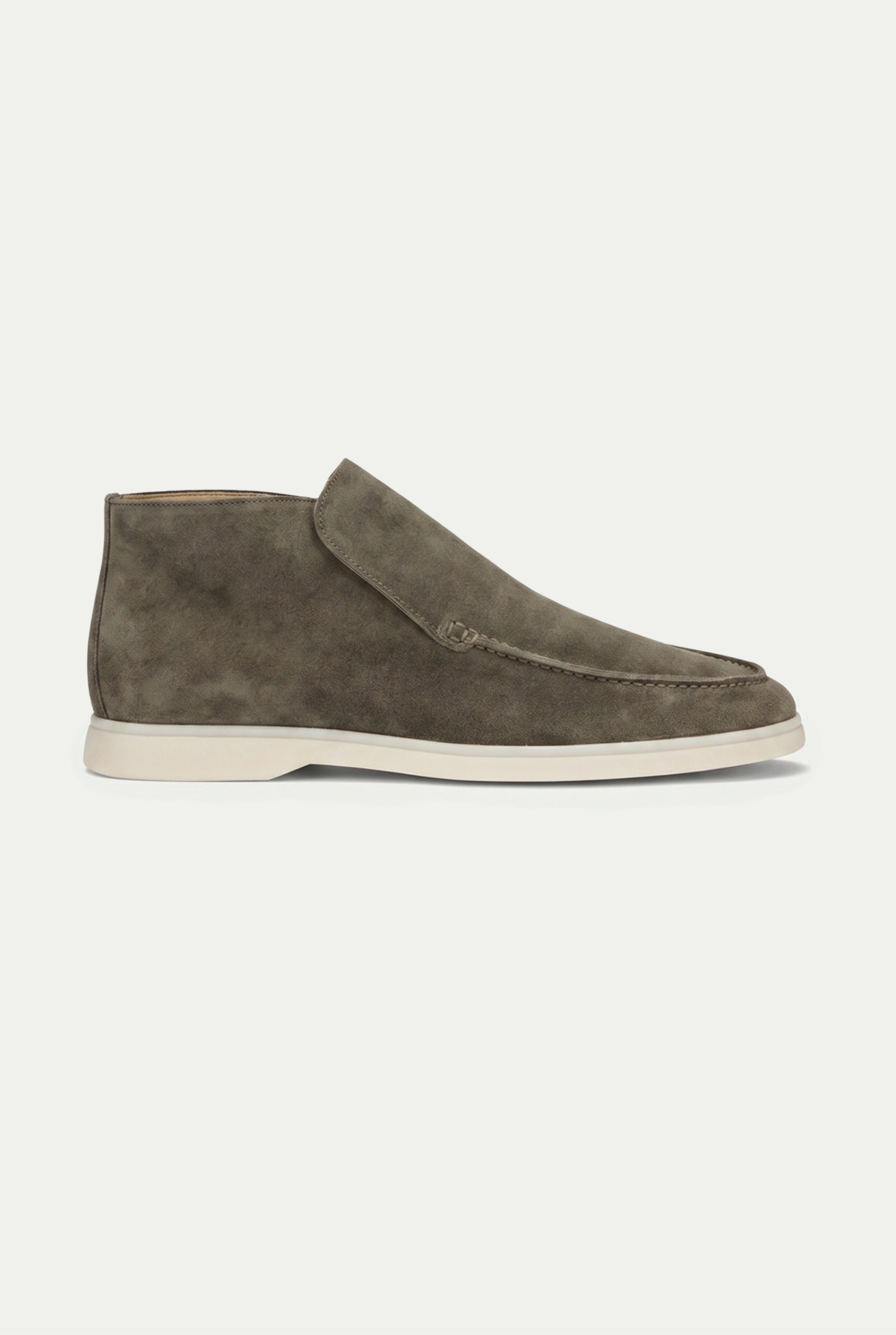 Amalfi Suède City Loafer Dark Taupe