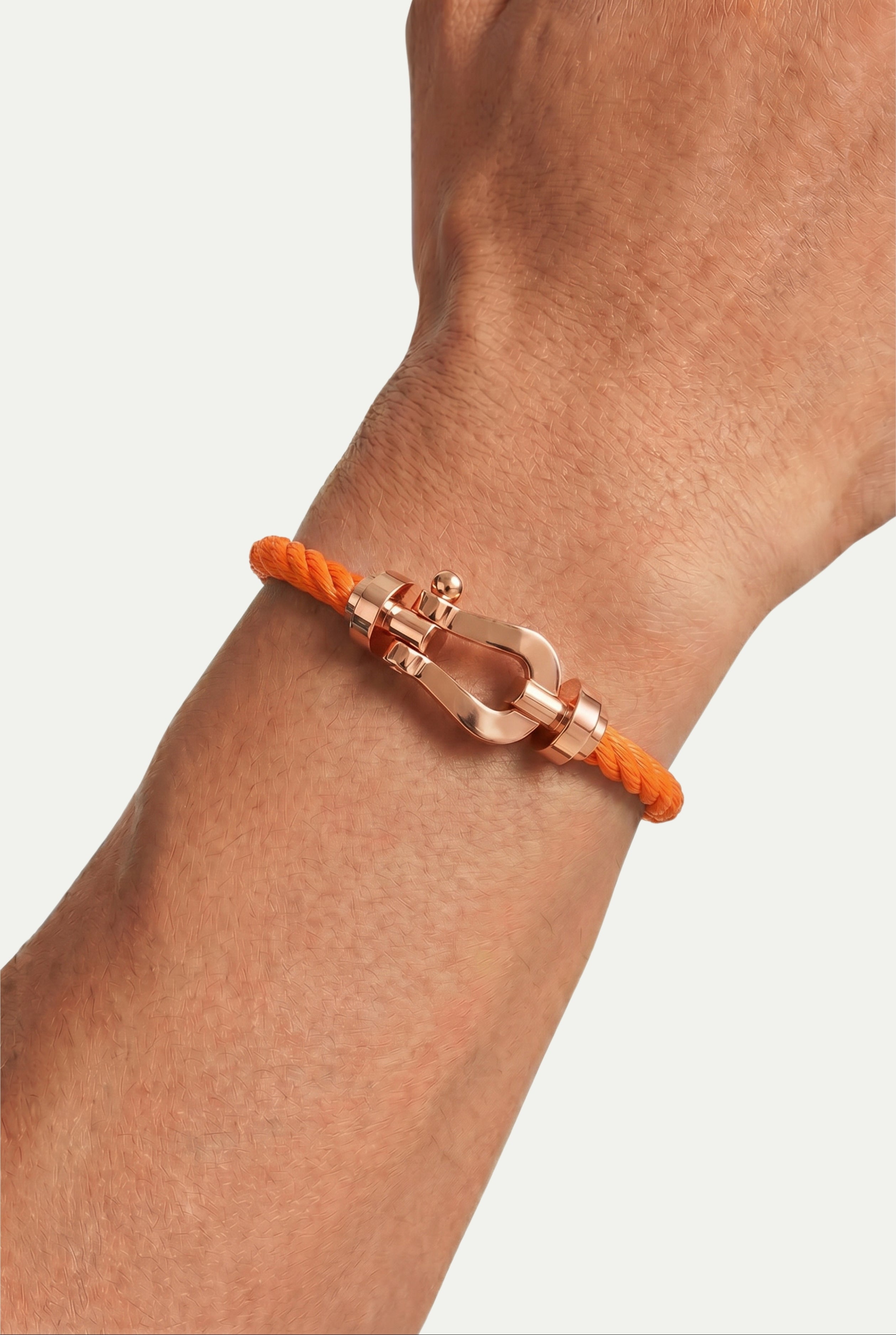 Ziamore Yacht Bracelet Orange/Rose Gold
