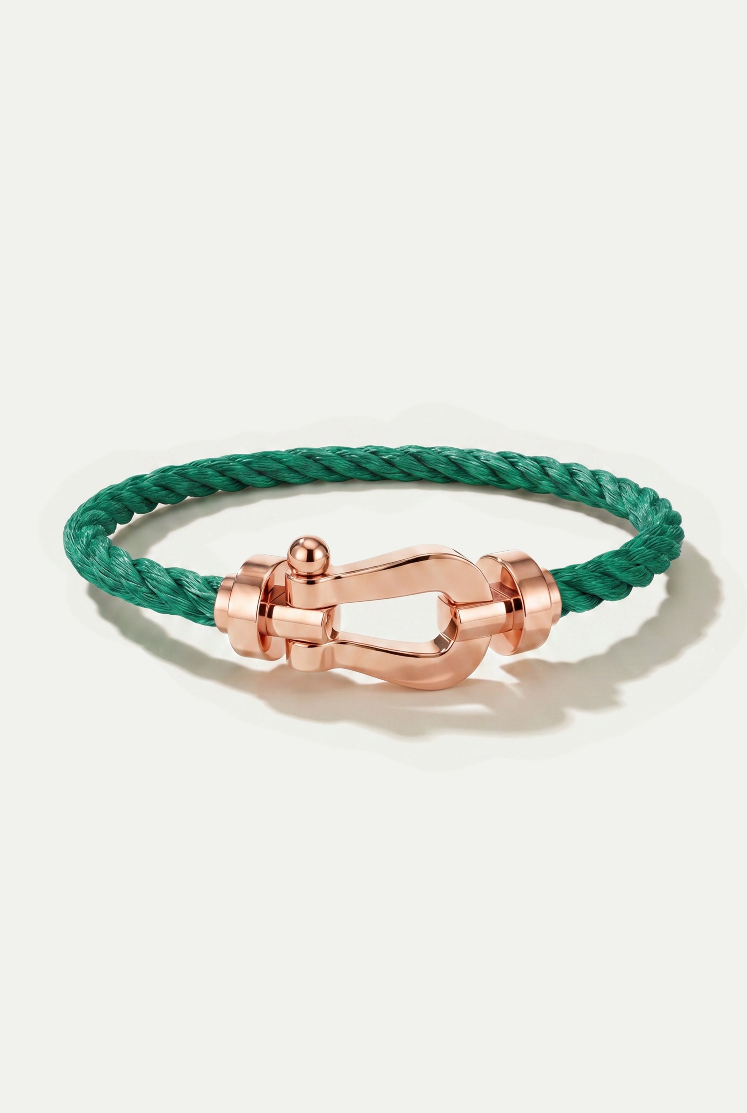 Ziamore Yacht Bracelet Green/Rose Gold