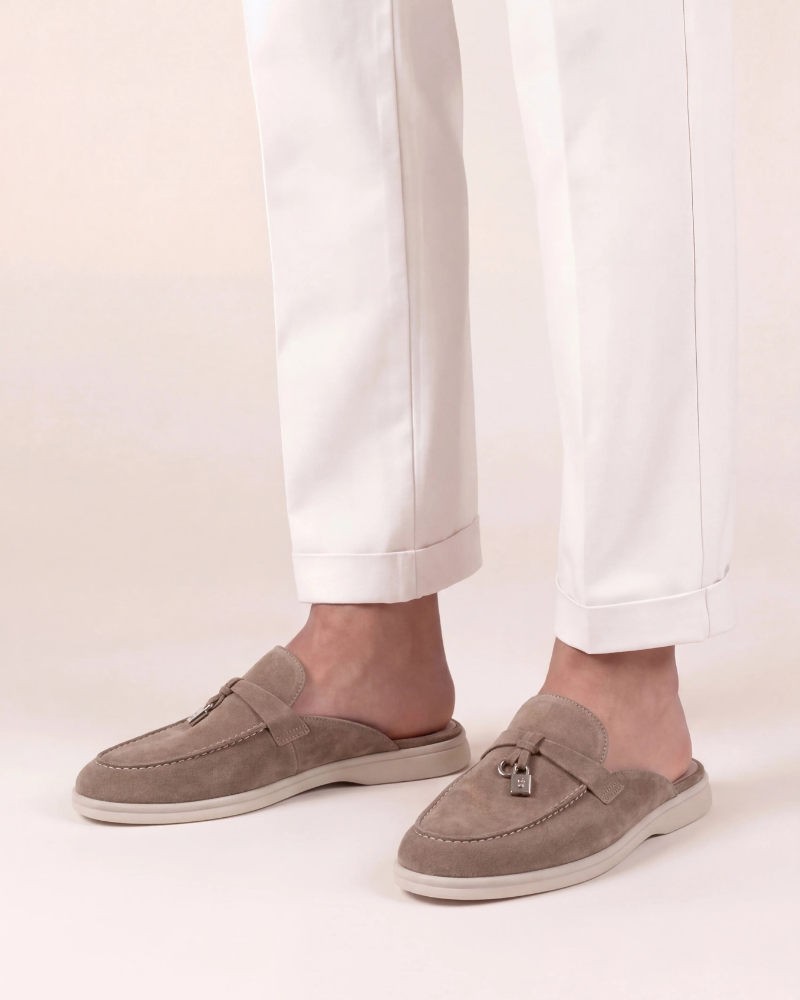 Beige Mediterranean Mule