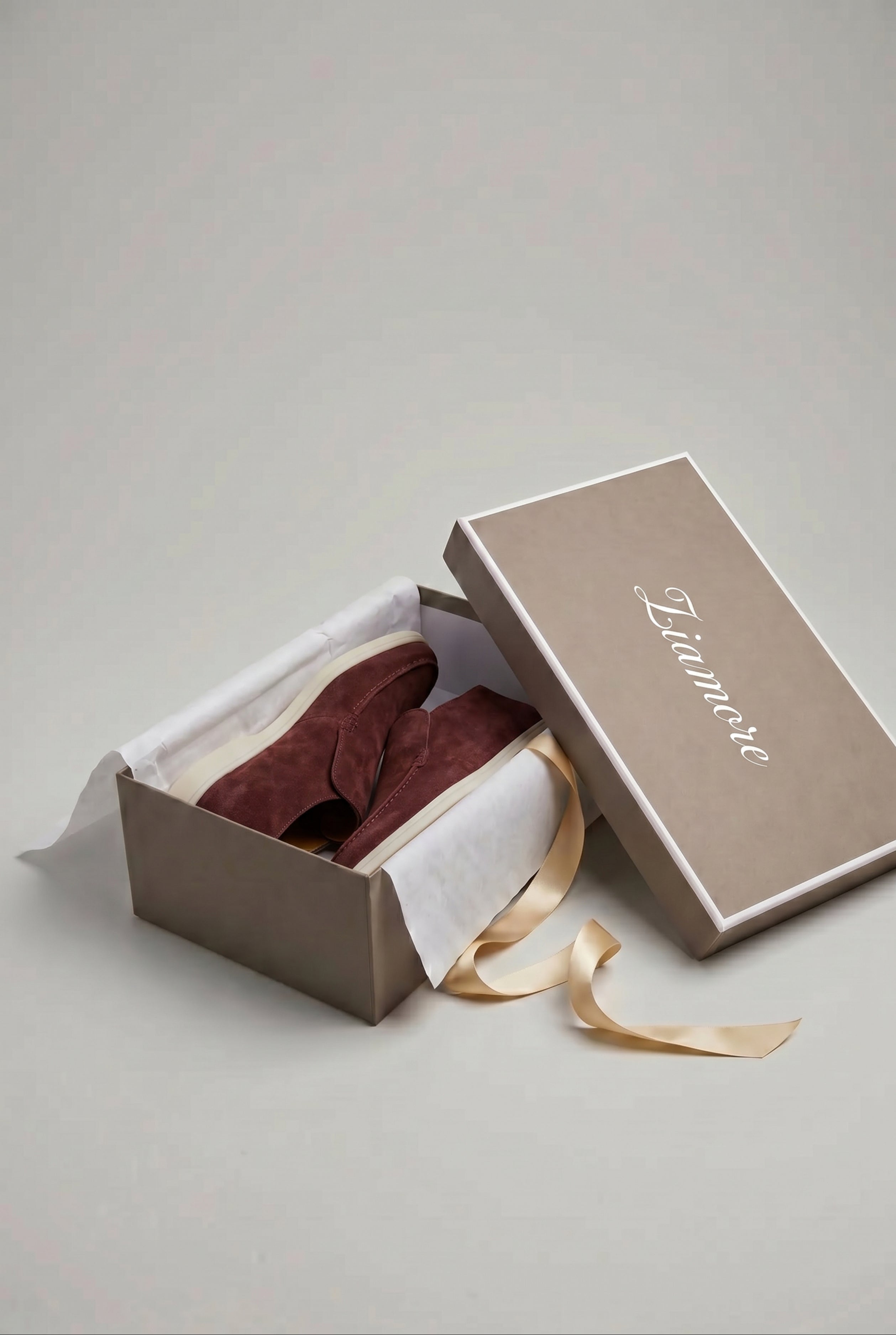 Amalfi Suède City Loafer Burgundy