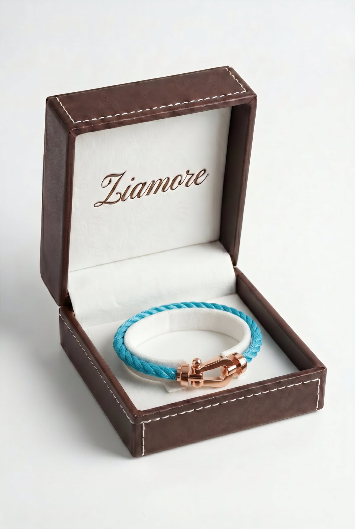 Ziamore Yacht Bracelet Blue/Rose Gold