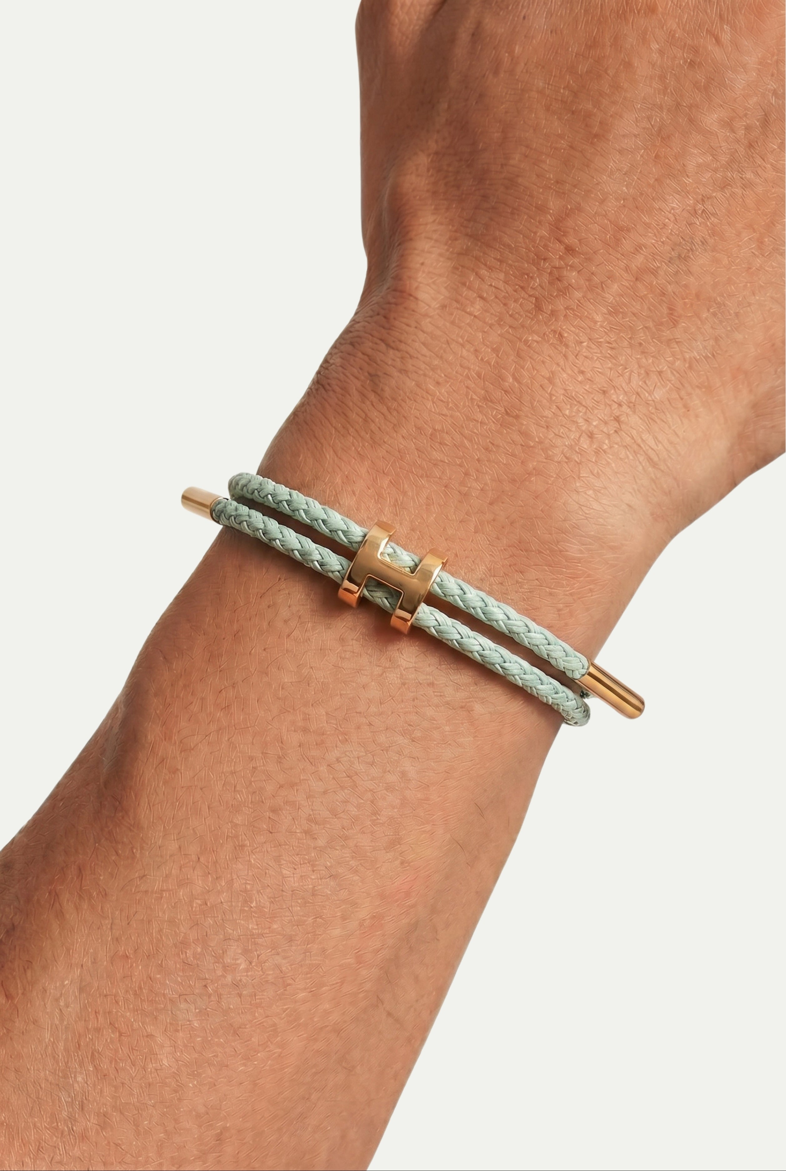 Ziamore Gold Bracelet Mint/Gold
