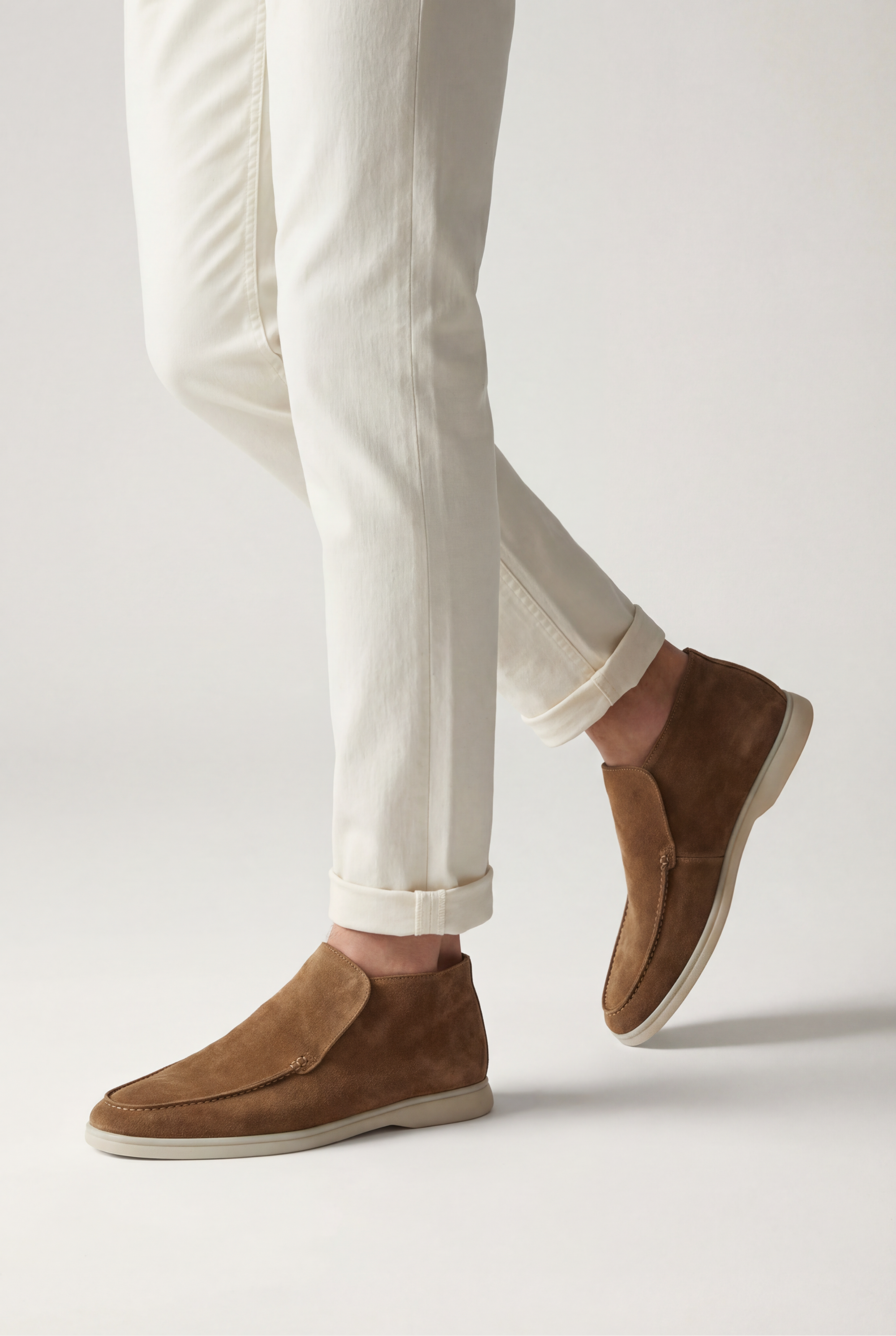 Amalfi Suede City Loafer Desert