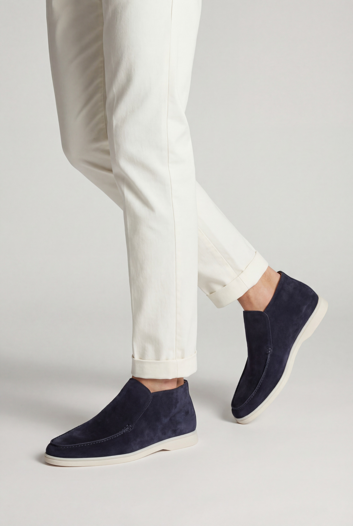 Amalfi Suede City Loafer Navy