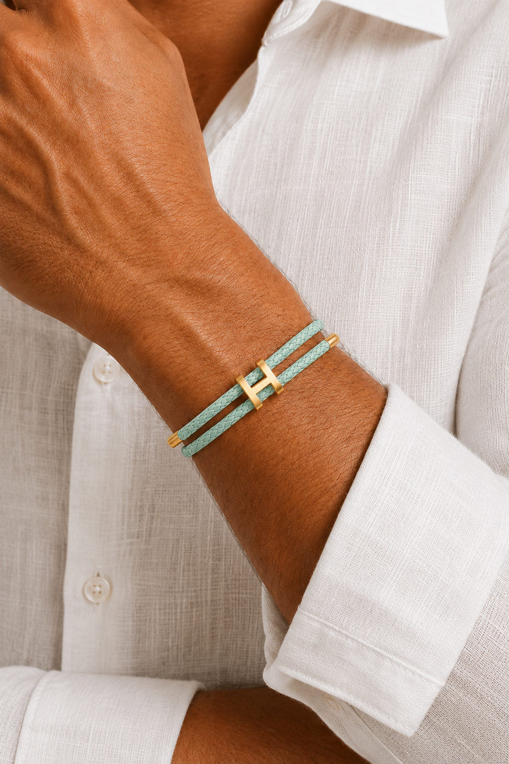 Aurea Bracelet Mint/Gold