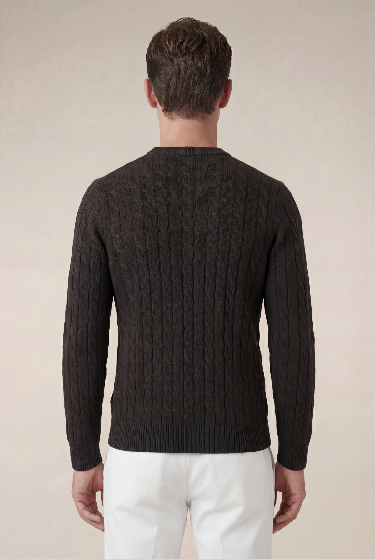 Como Cashmere Crewneck Black