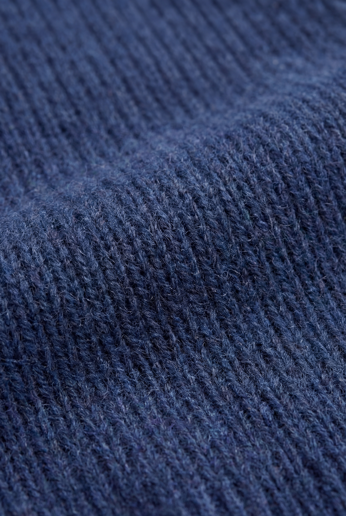 Cortina Cashmere Zip Hoodie Blue