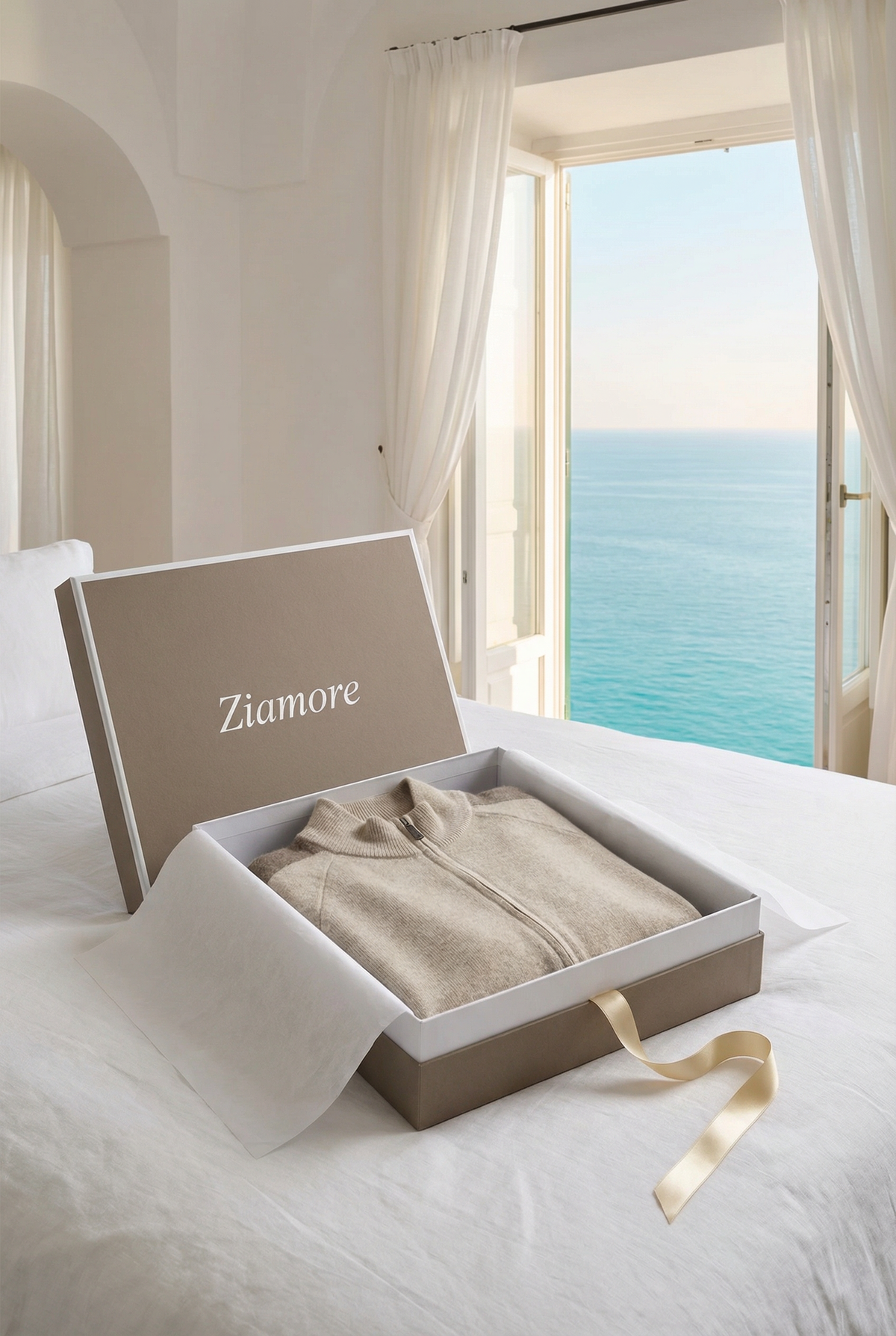 Como Cashmere Set Beige
