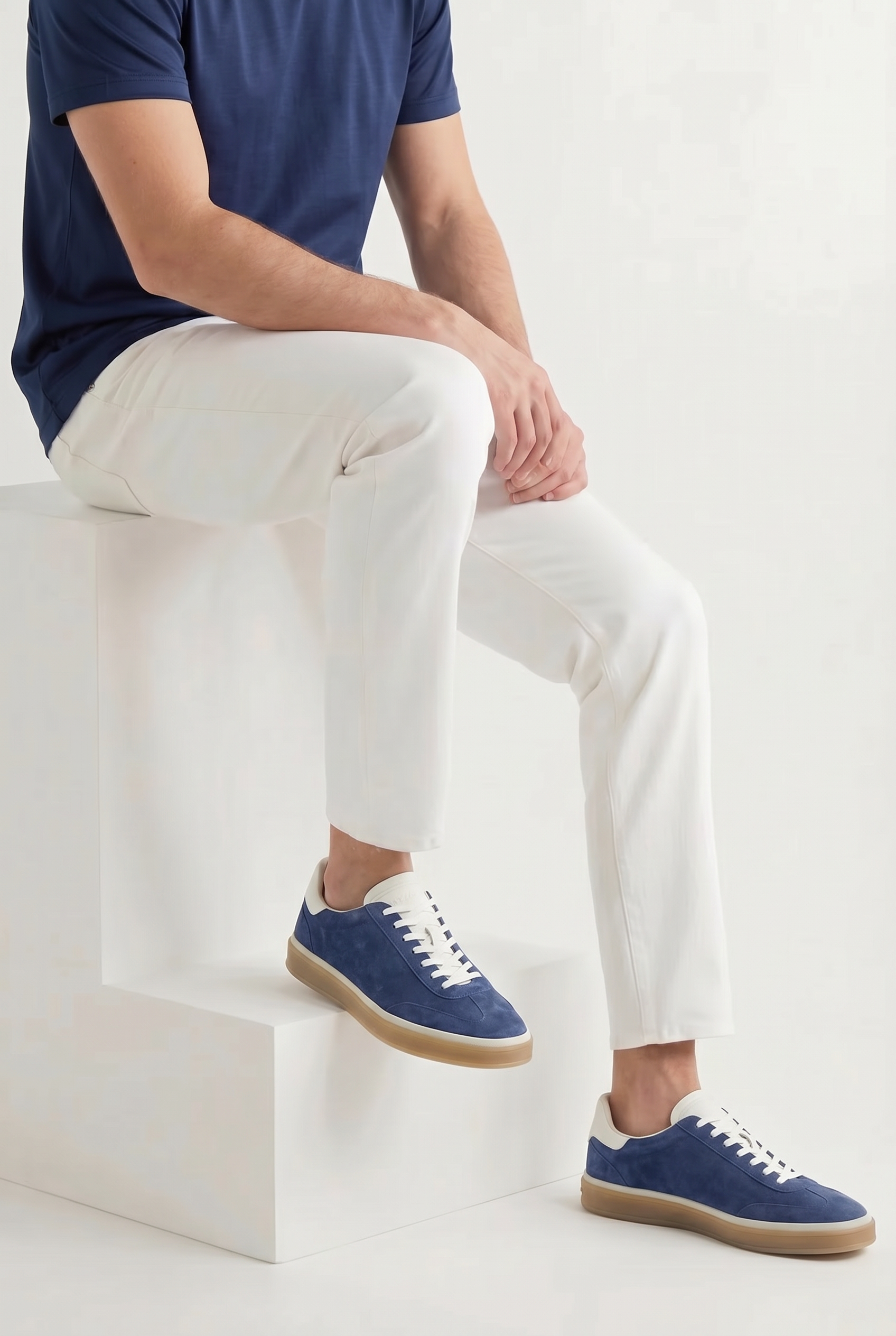 Bogota Suede Sneaker Royal Blue