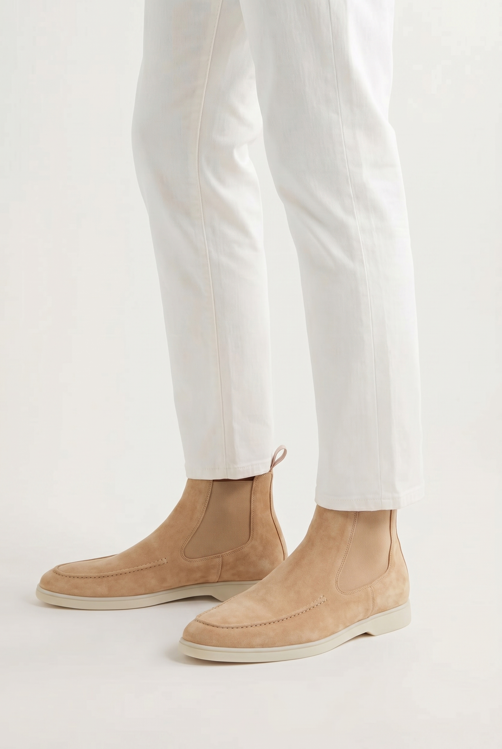 Palermo Suede Boot Sand Beige