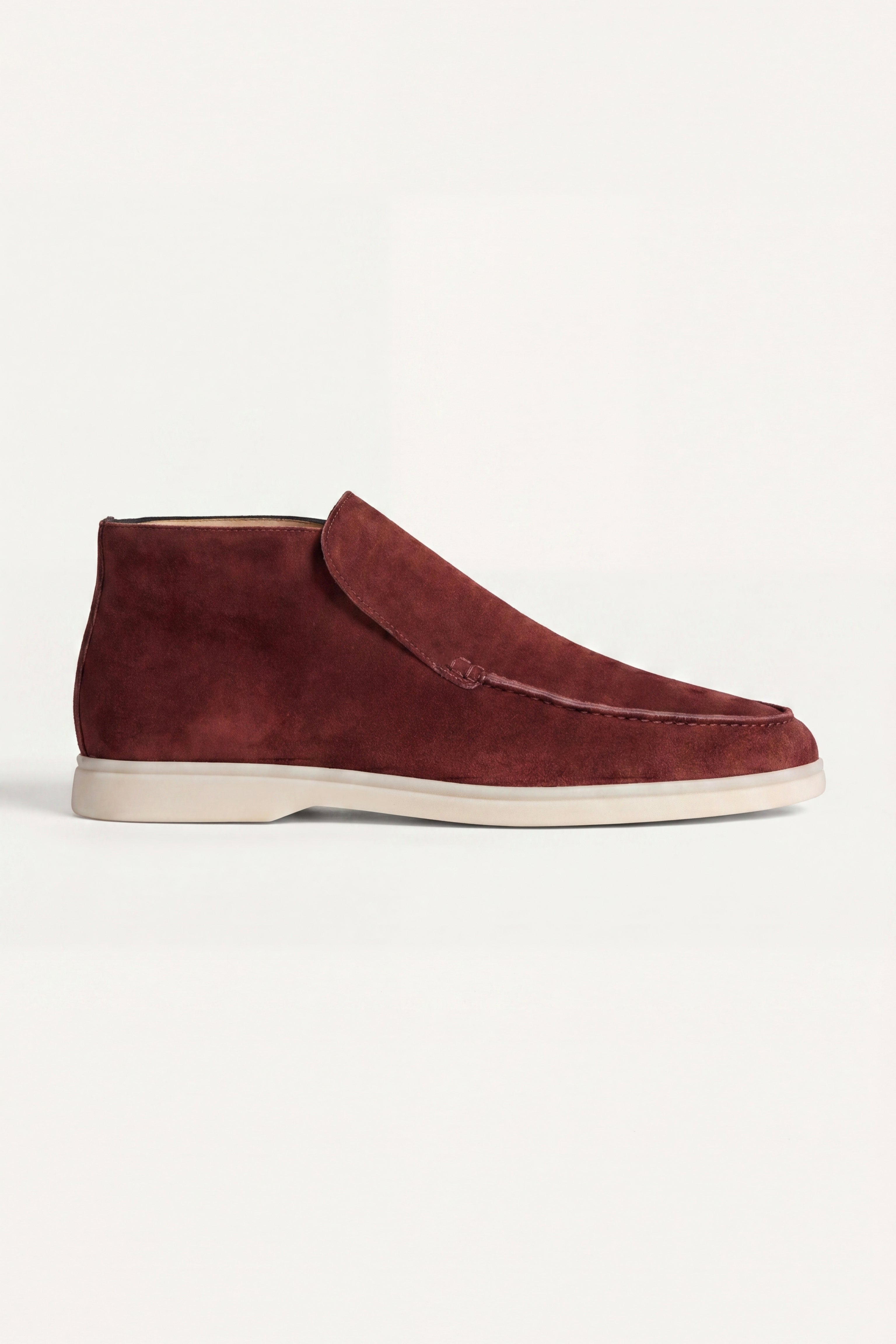 Capri High Top Loafer Burgundy