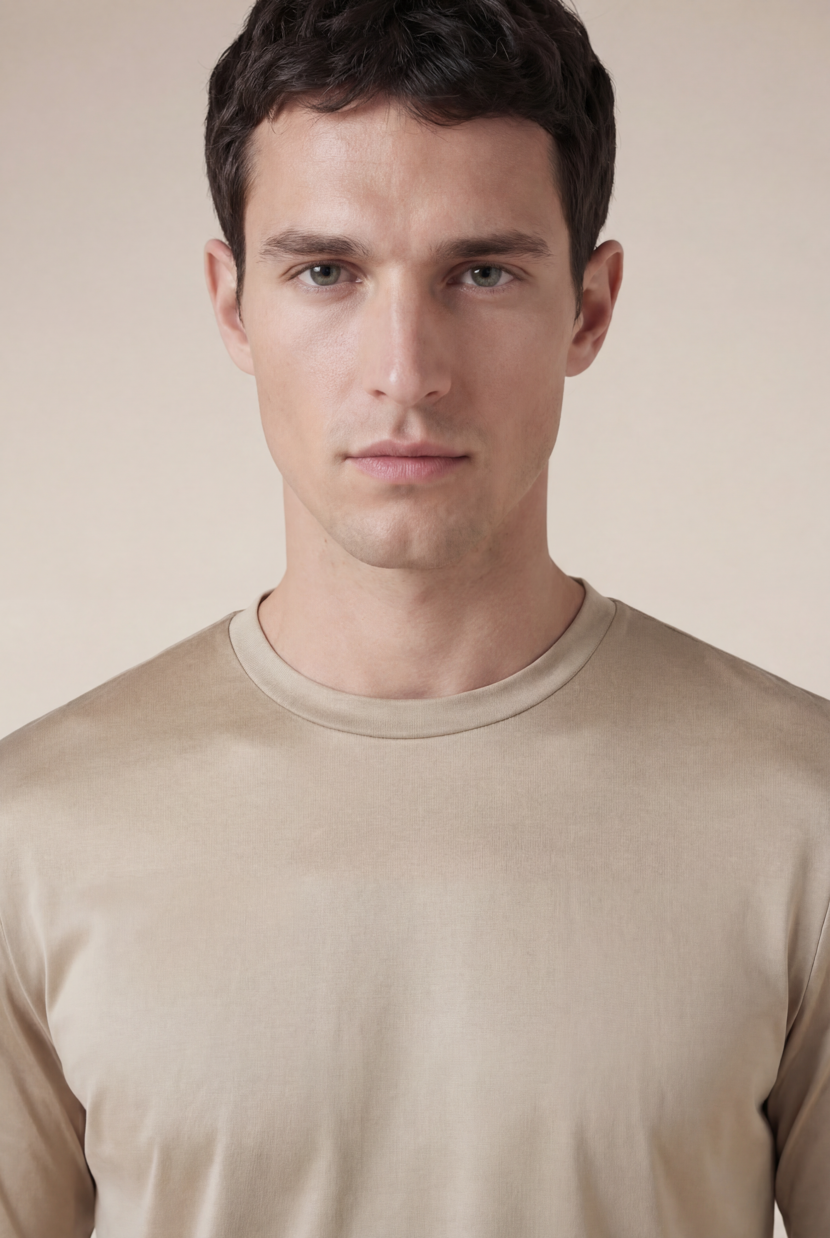 Portofino Long Sleeve Tee Beige