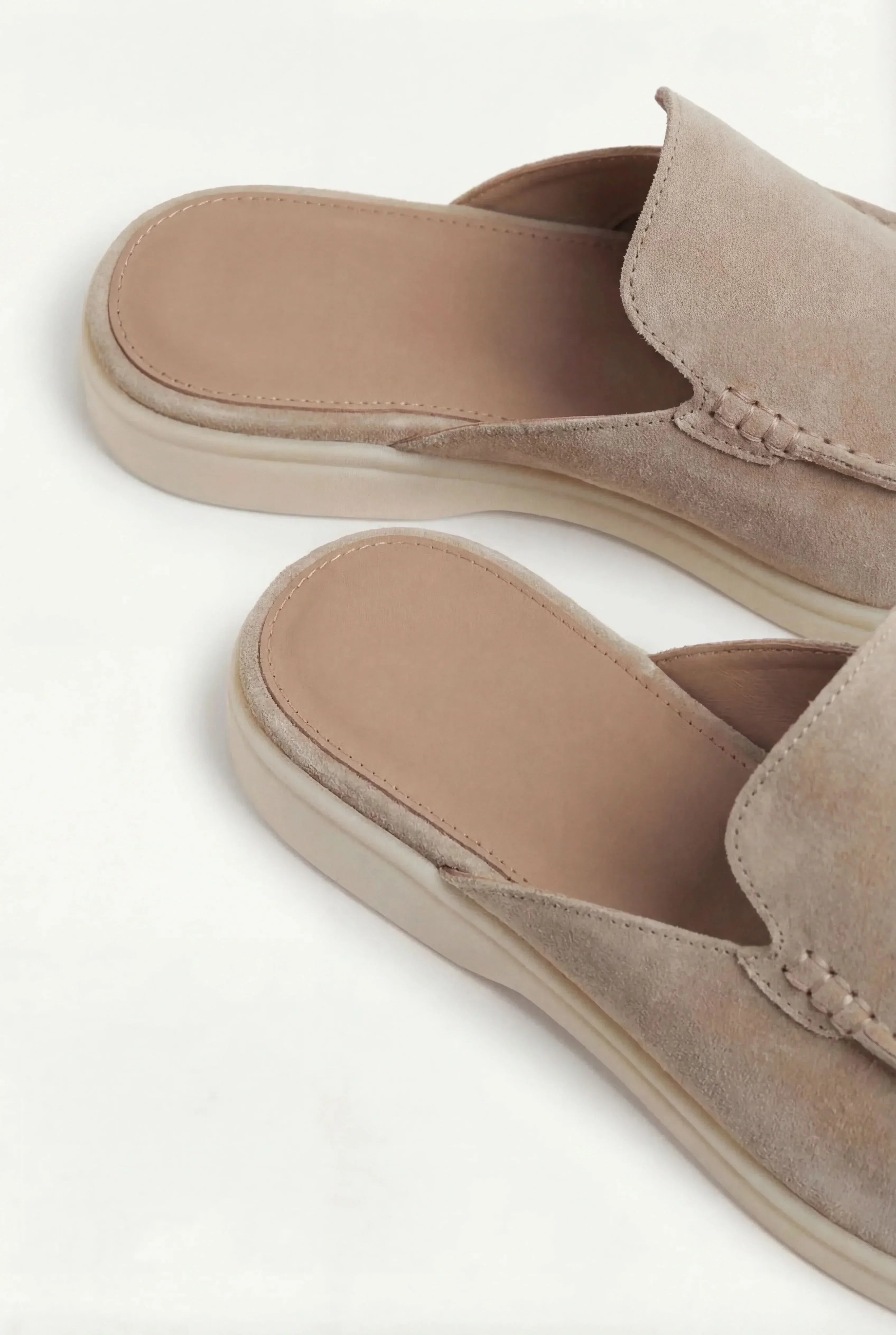 Beige Yacht Mule