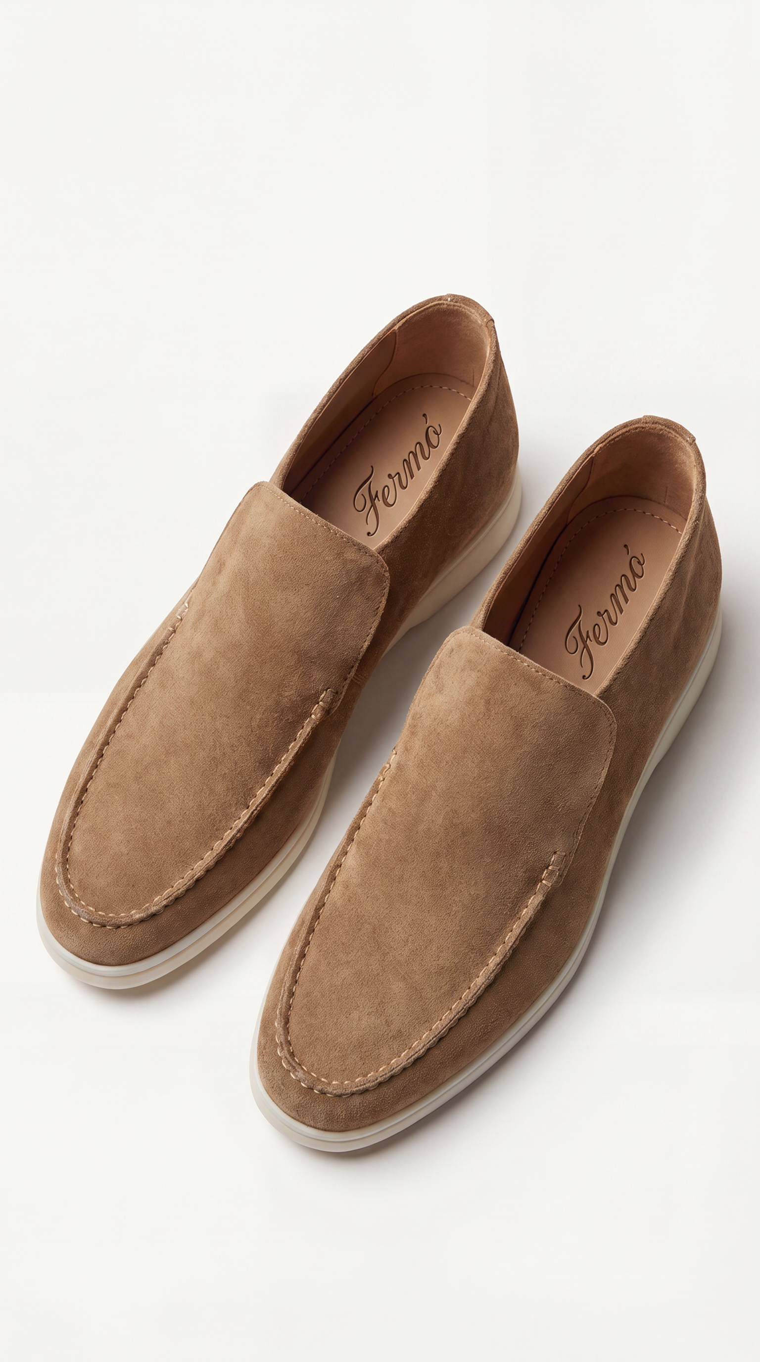 Amalfi Suede City Loafer Desert