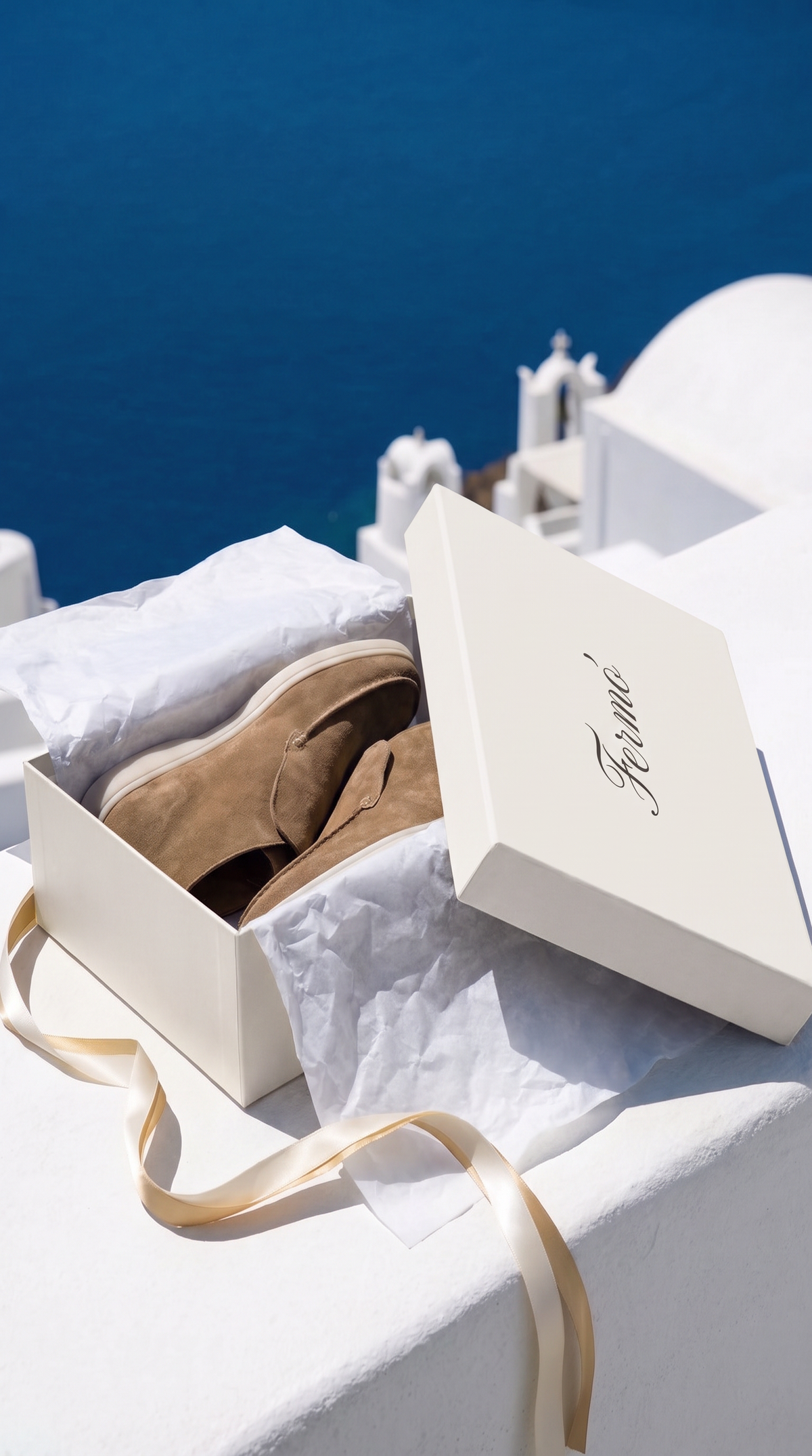 Amalfi Suede City Loafer Desert