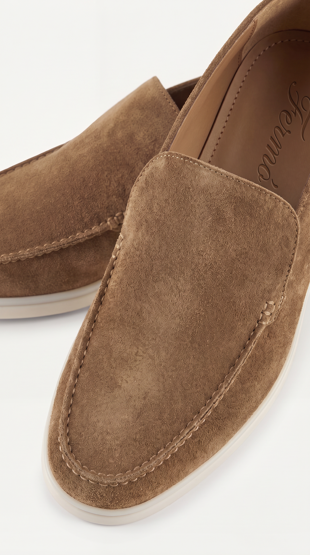 Amalfi Suede City Loafer Desert