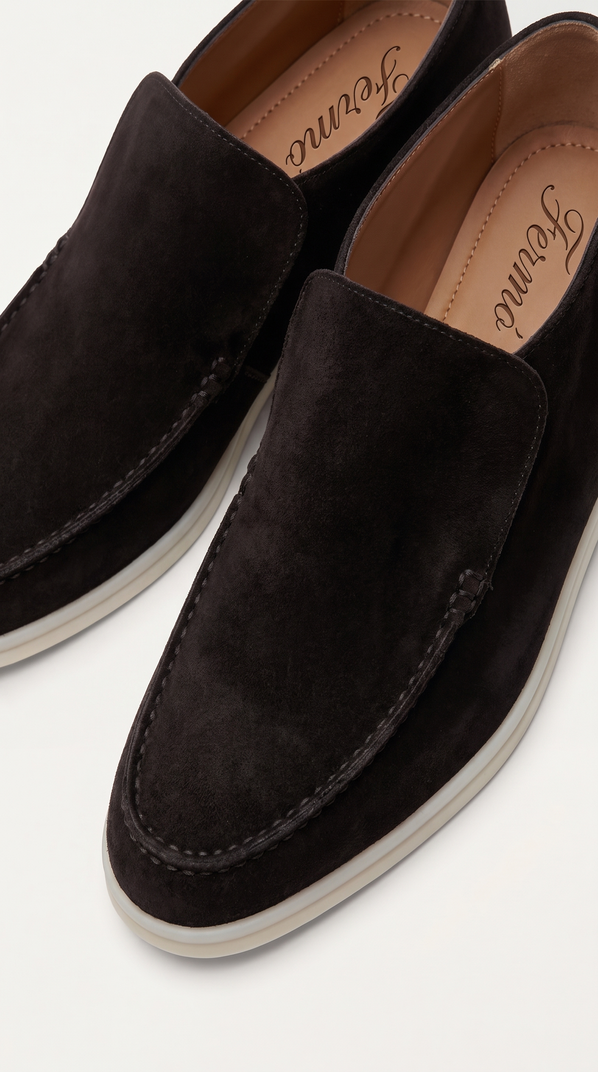 Amalfi Suede City Loafer Black